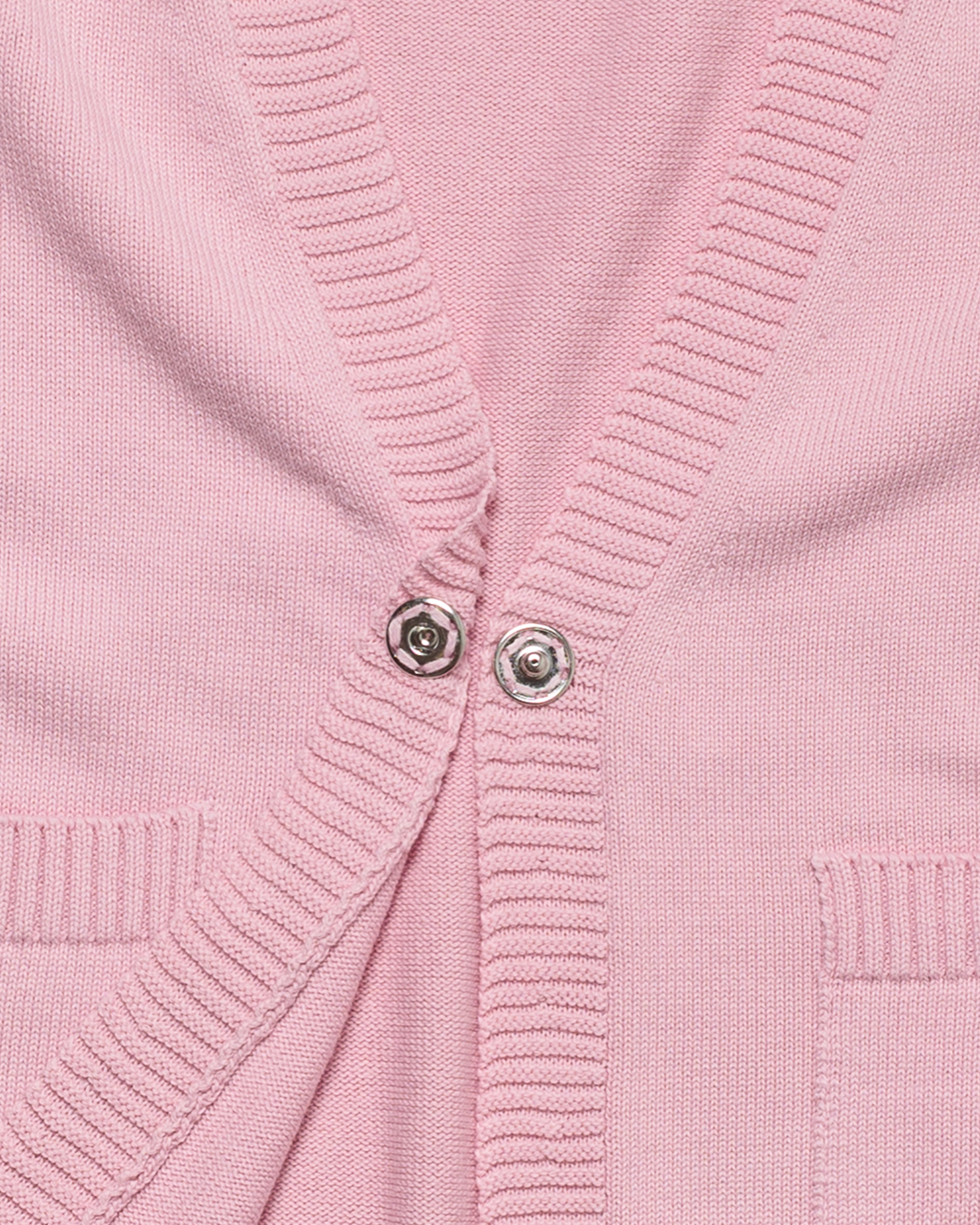 Pink cotton cardigan