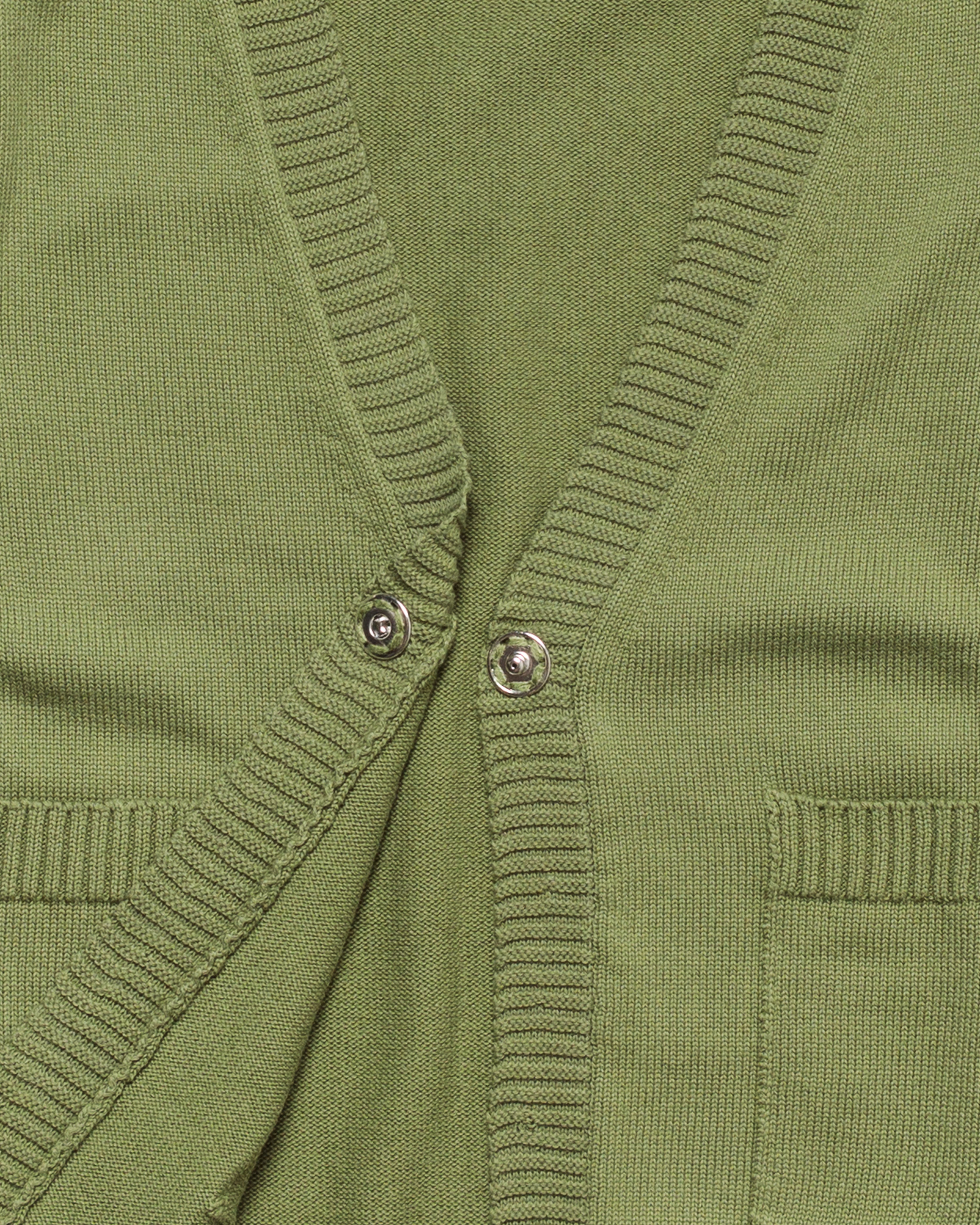Sage green cotton cardigan
