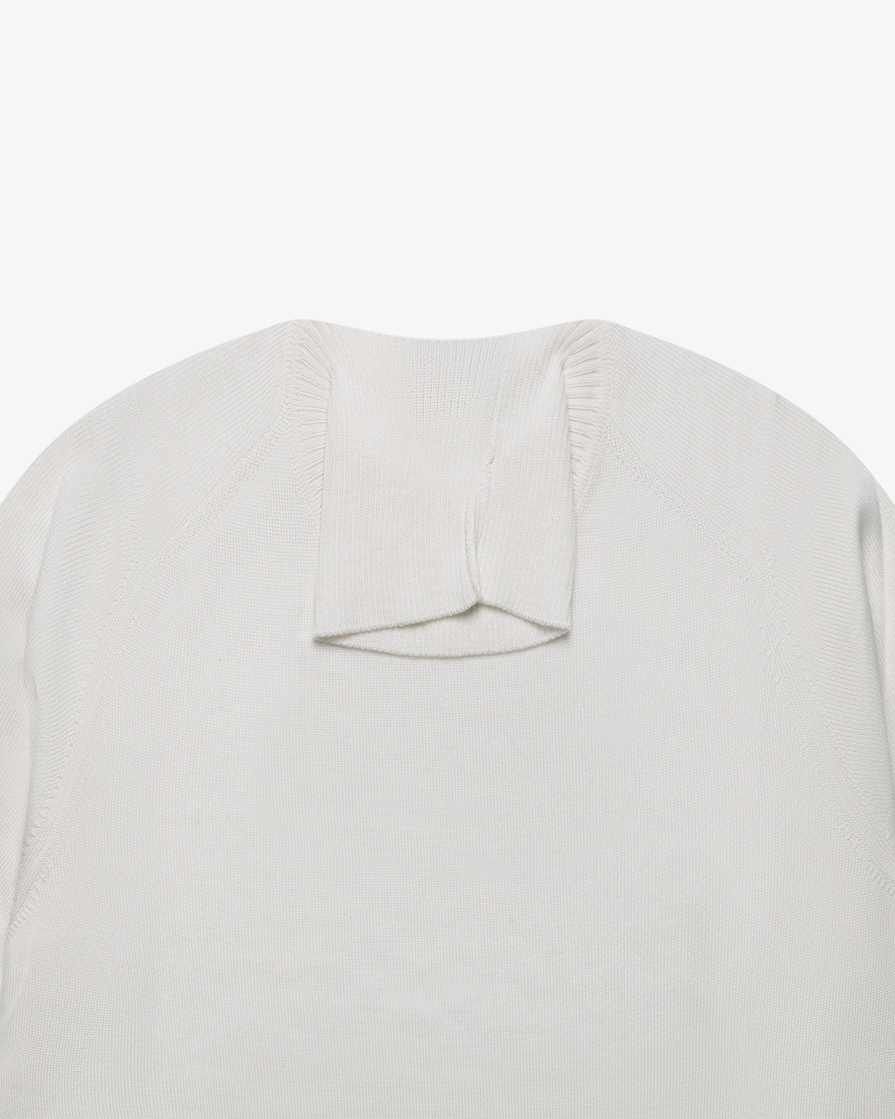 Ivory Wool Turtleneck Sweater