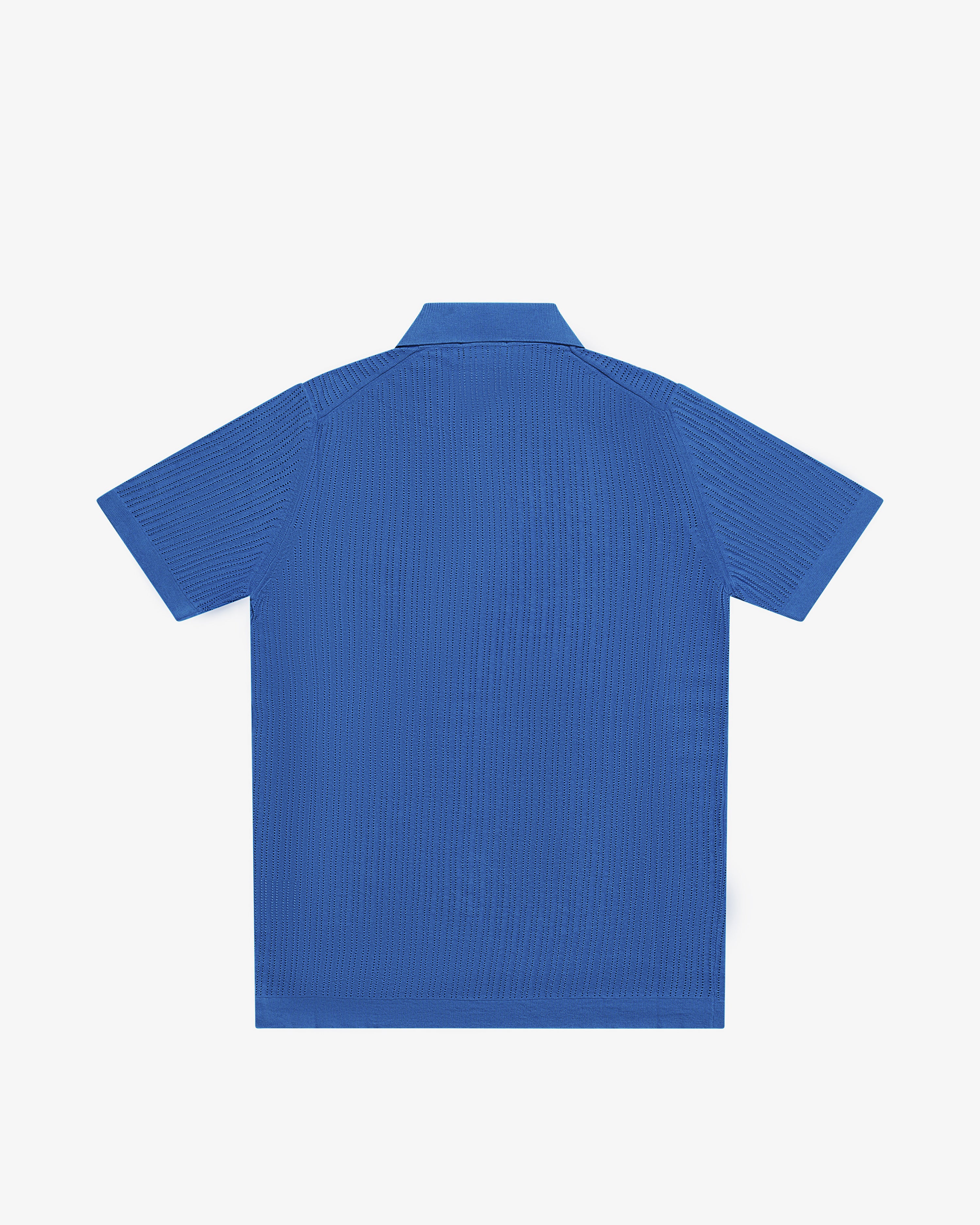 Polo in cotone royal blu