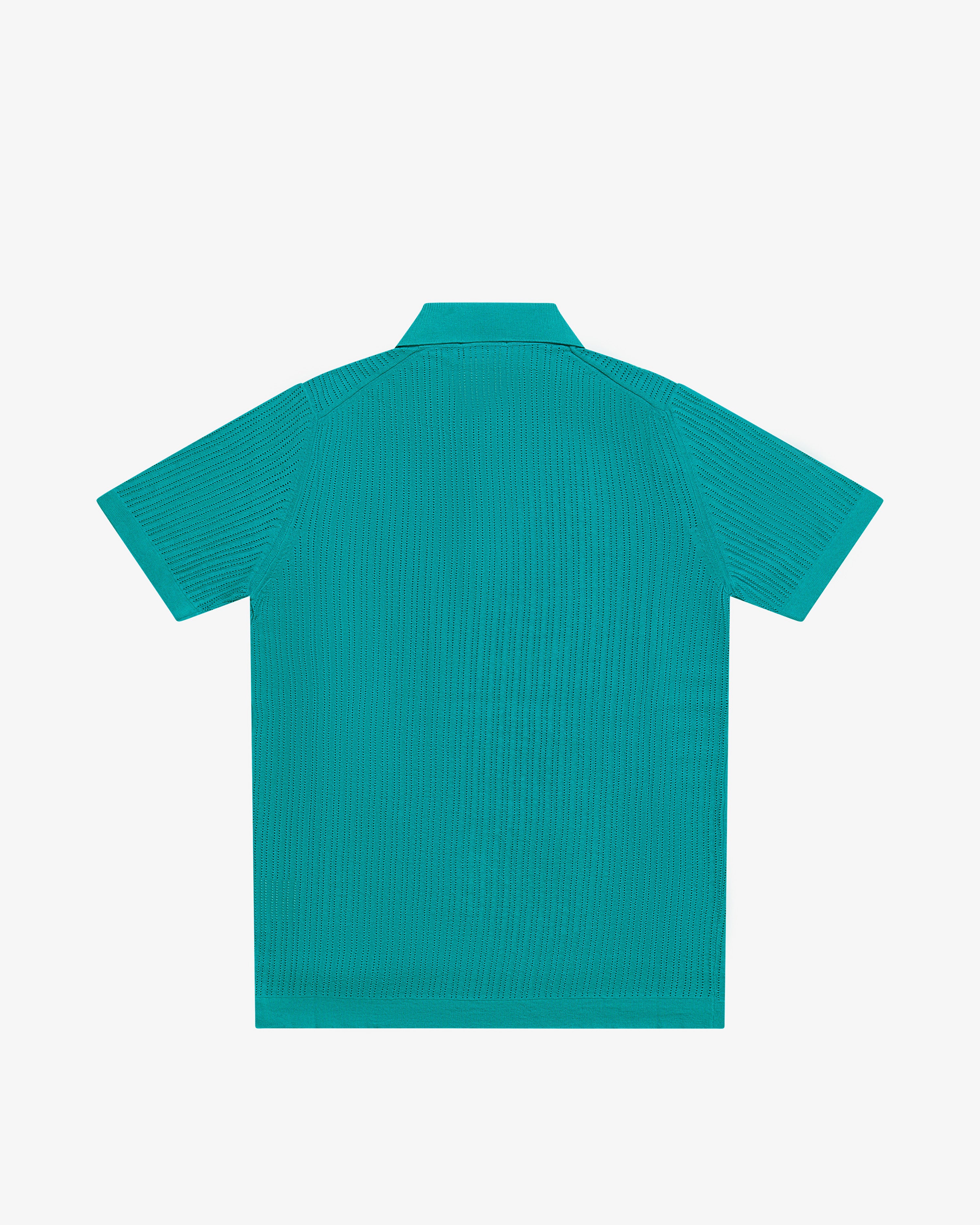 Polo in cotone smeraldo