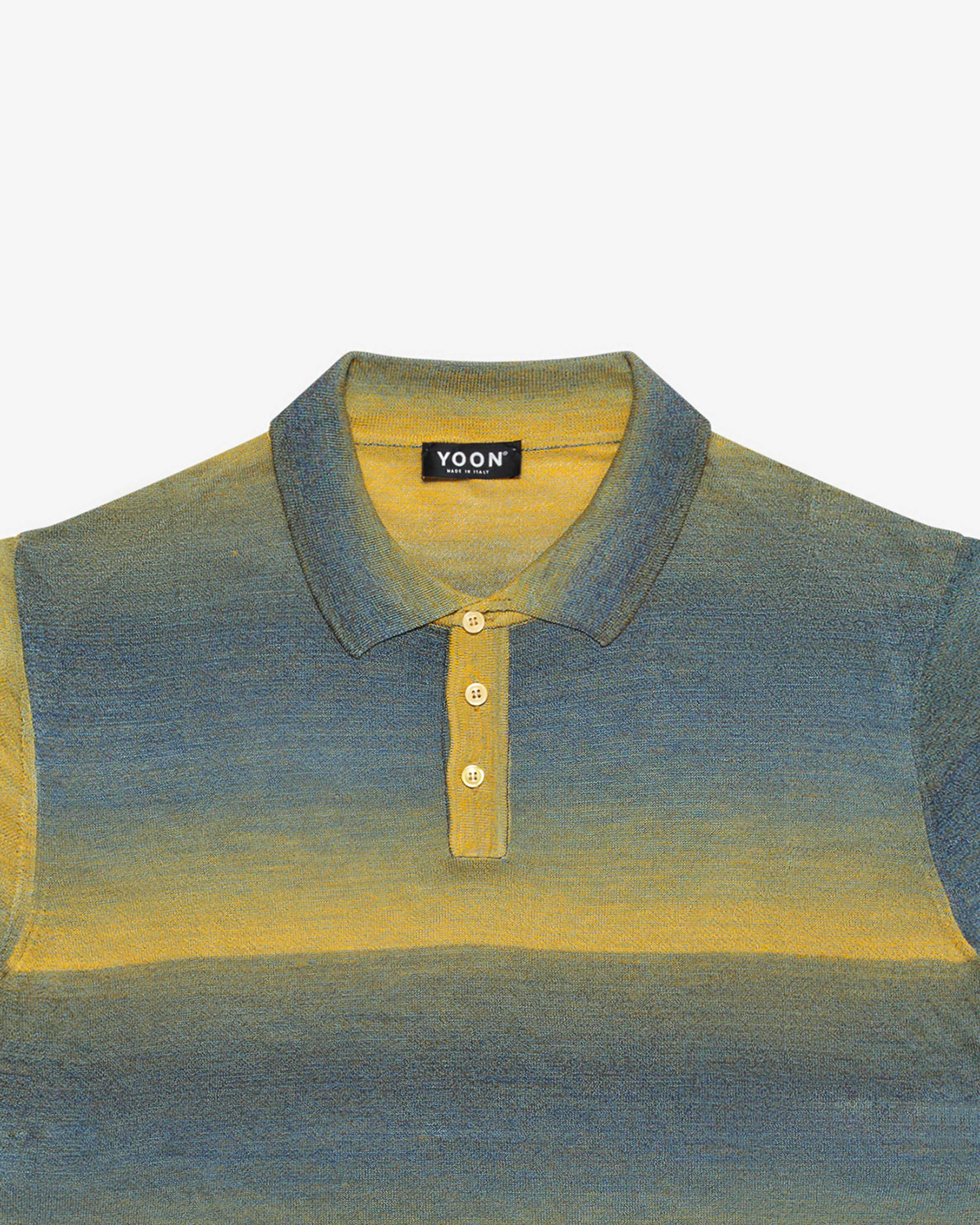 Yellow viscose polo