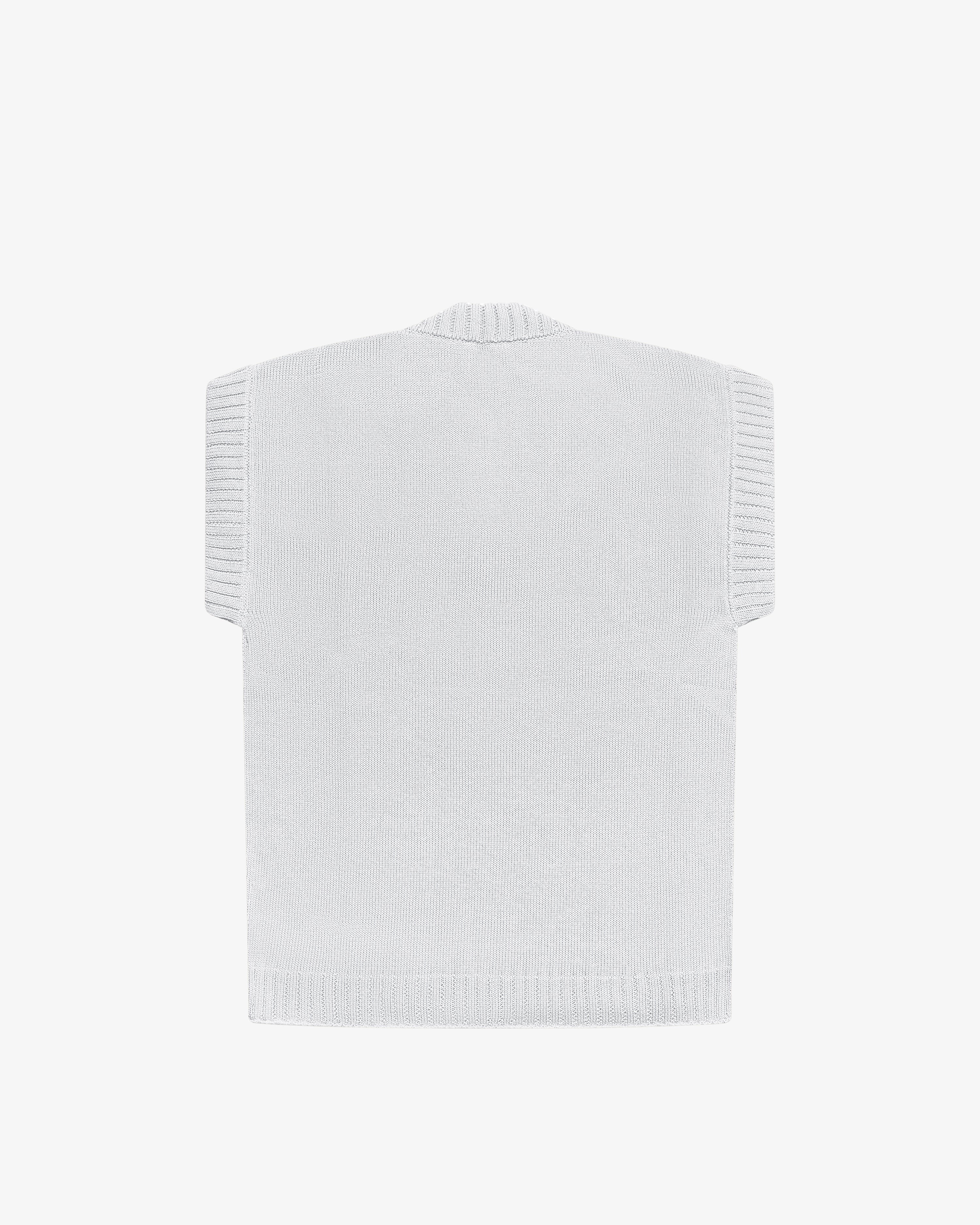 Smanicato in cotone bianco