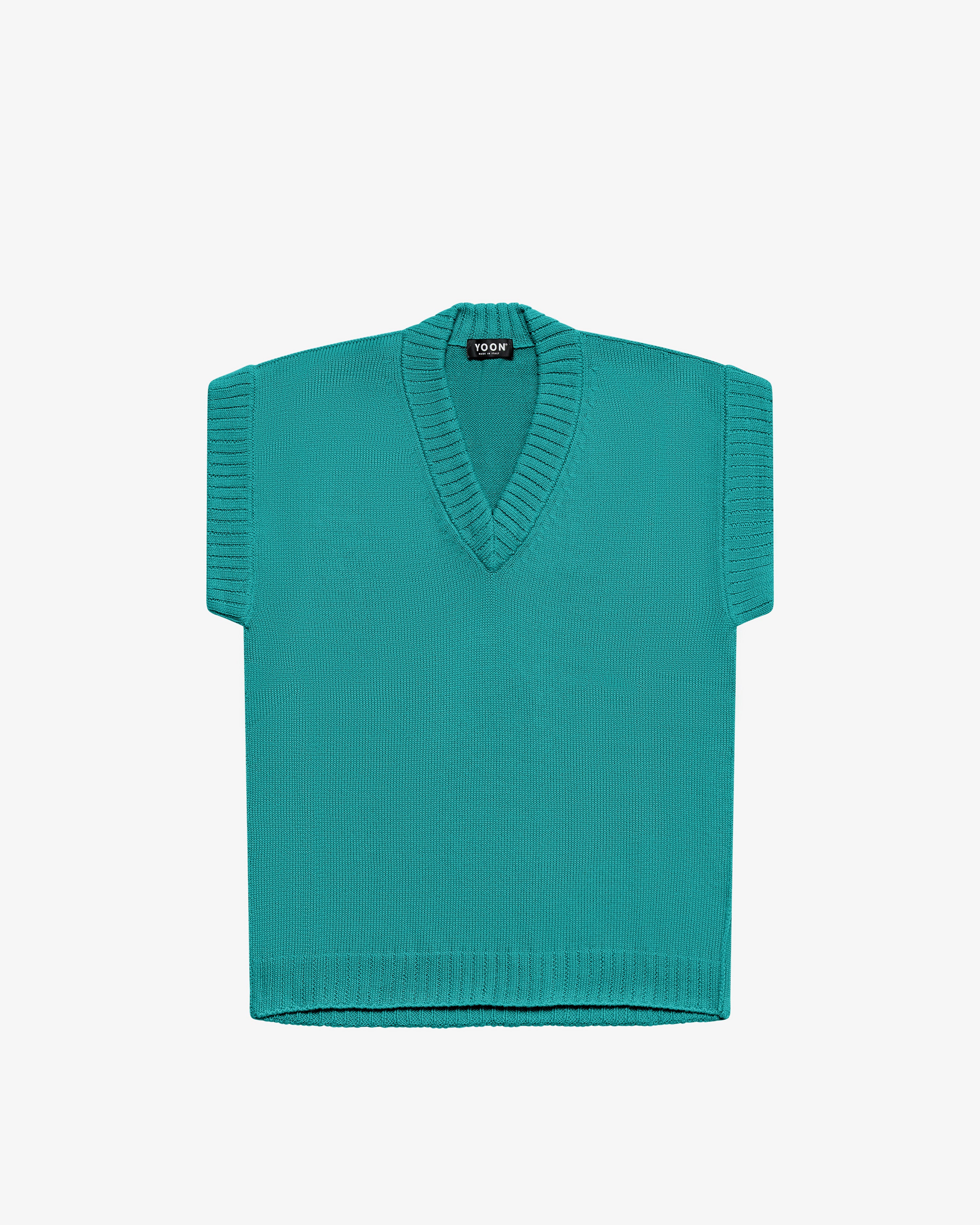 Smanicato in cotone smeraldo