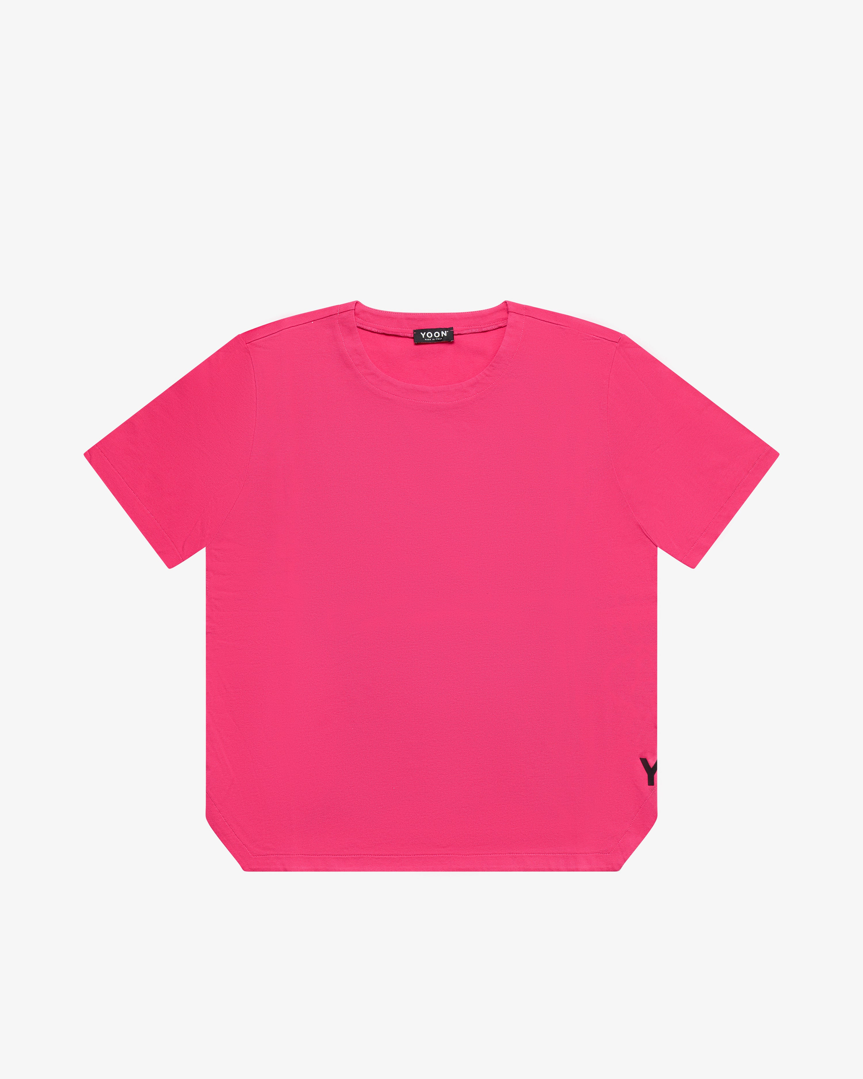 Pink cotton T-shirt