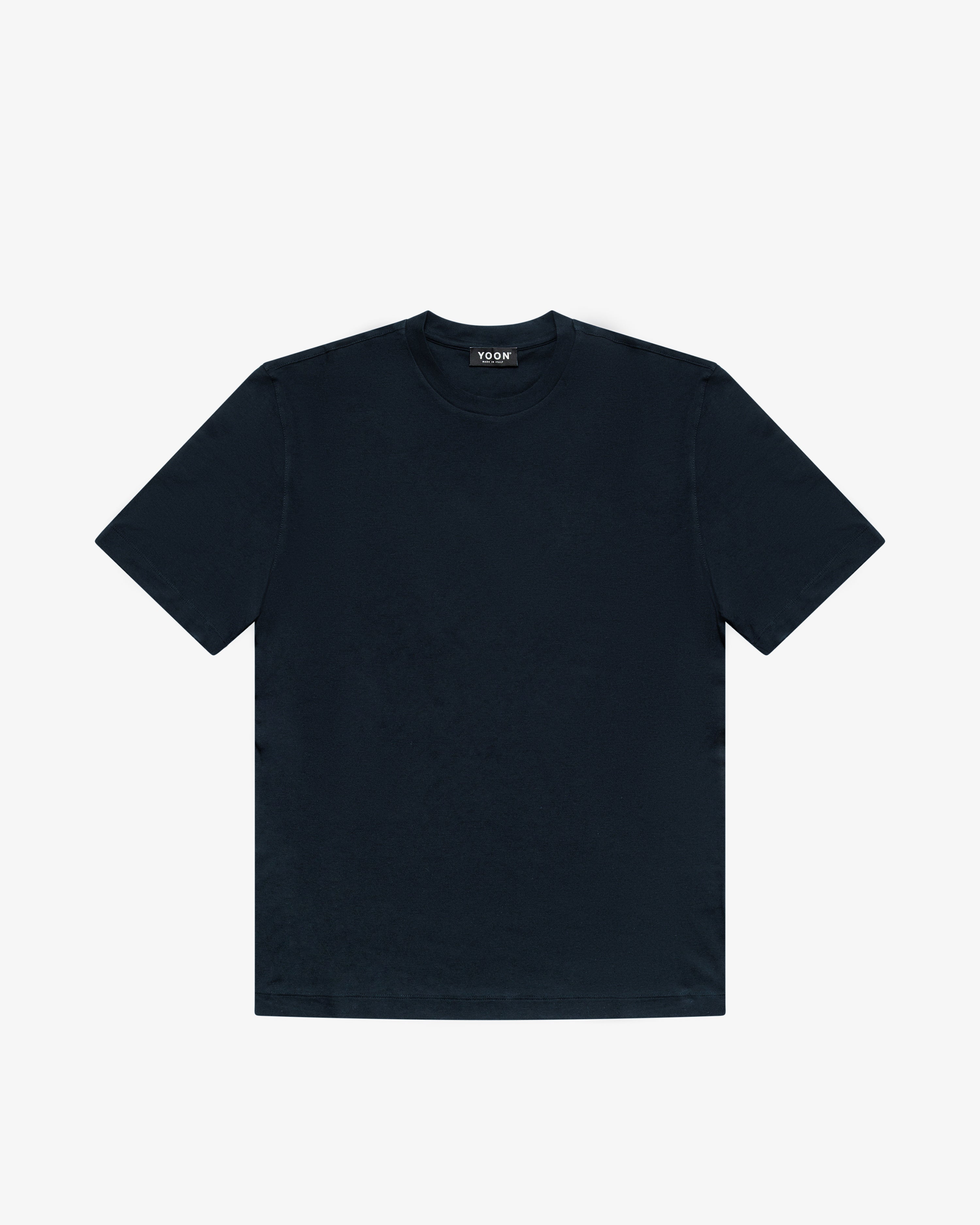 Blue Supima cotton T-shirt