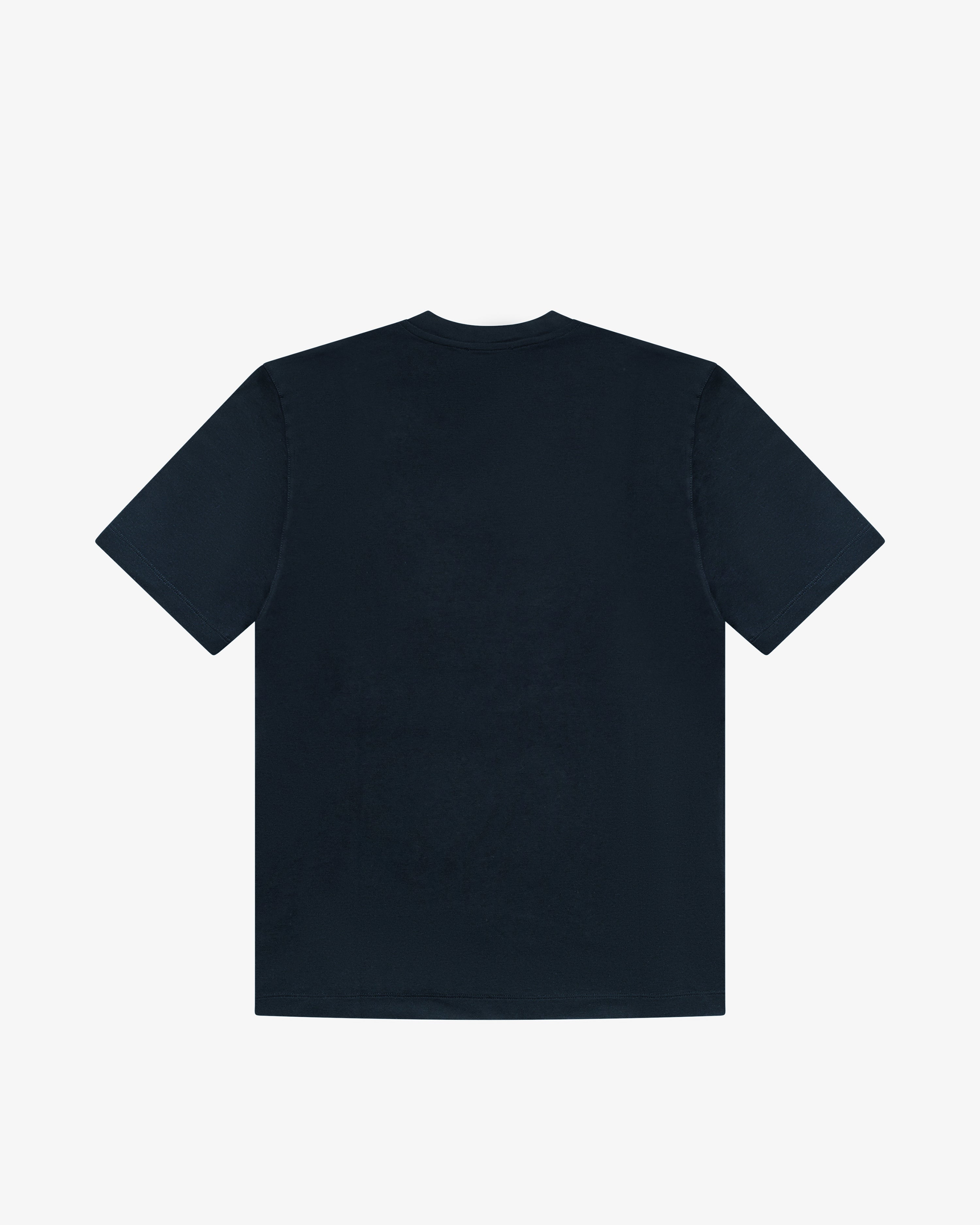 Blue Supima cotton T-shirt