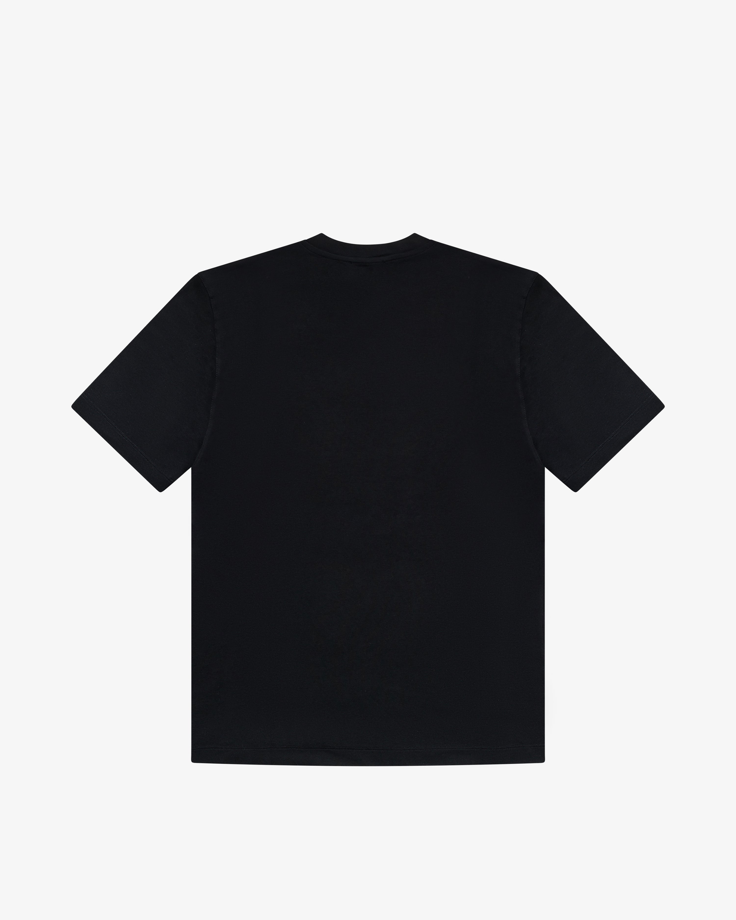 Black Supima cotton T-shirt