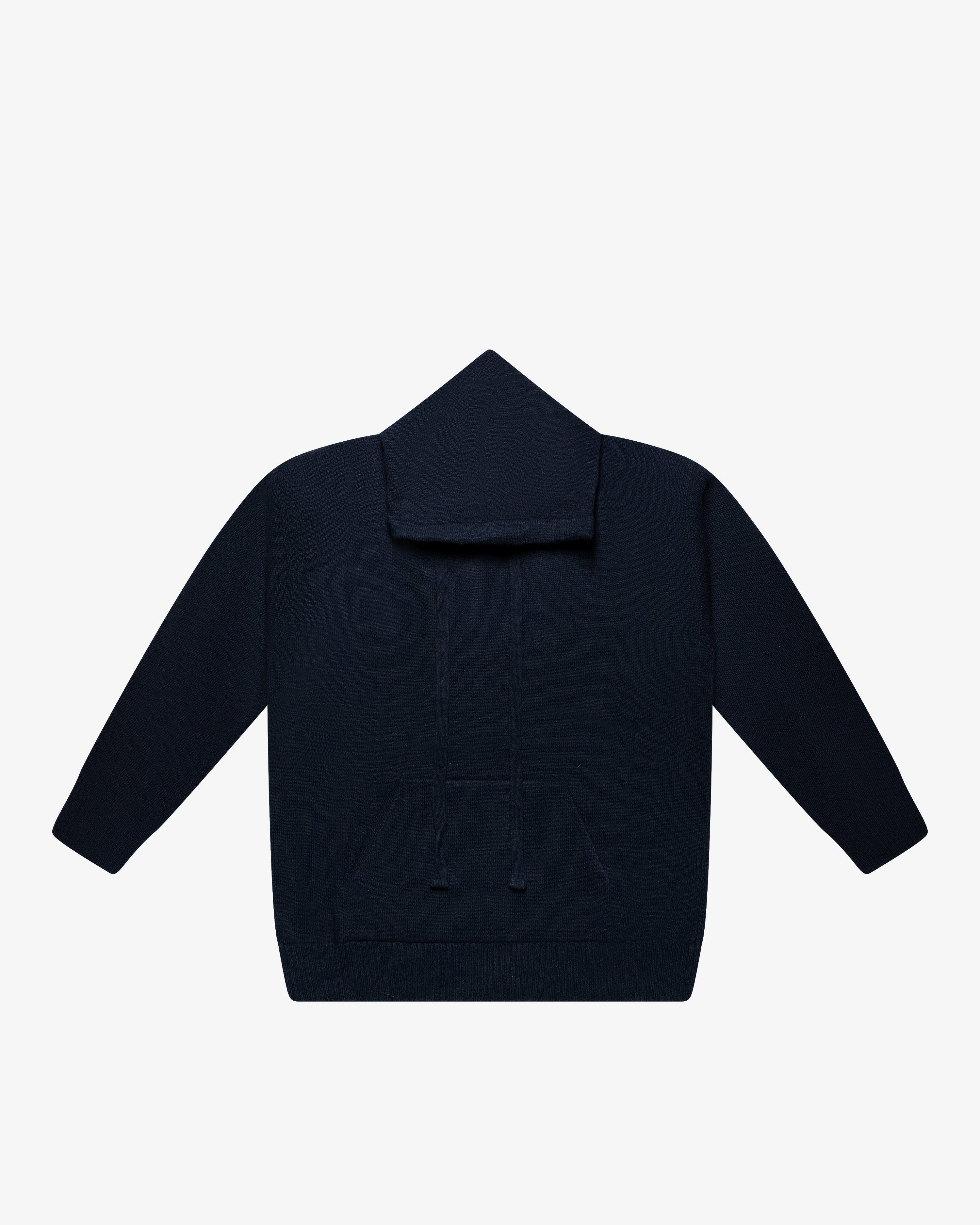 Felpa in maglia blu