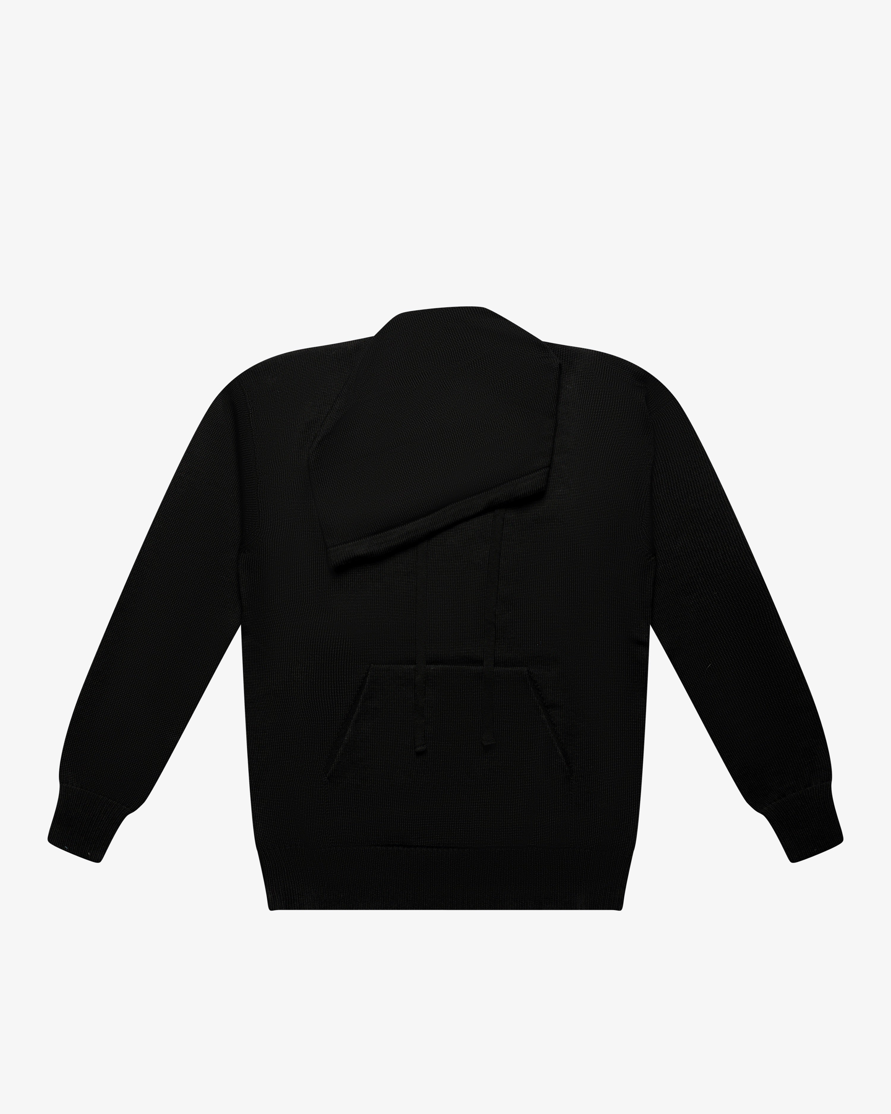 Felpa in maglia nero