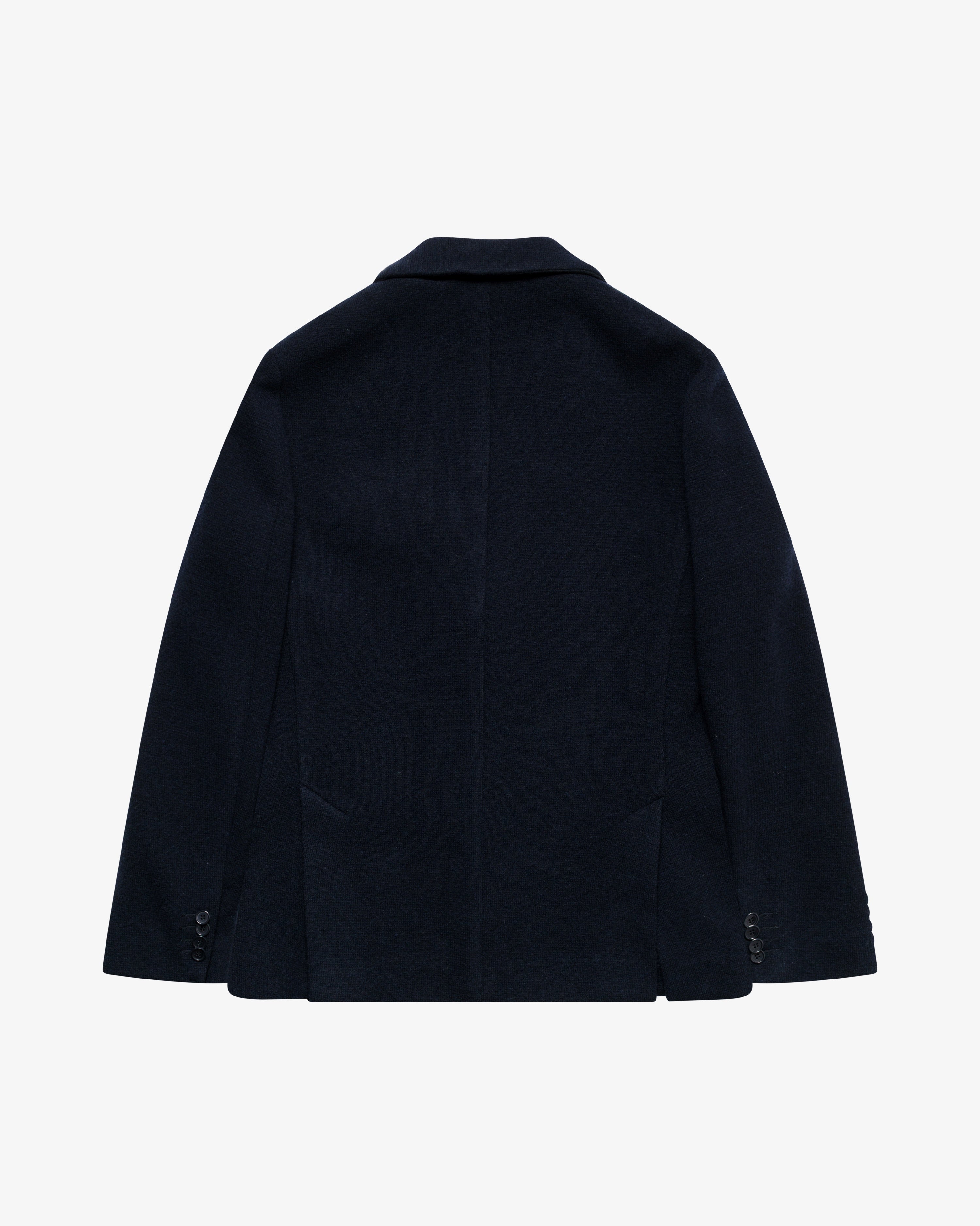Blue wool jacket