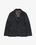 Anthracite grey wool jacket