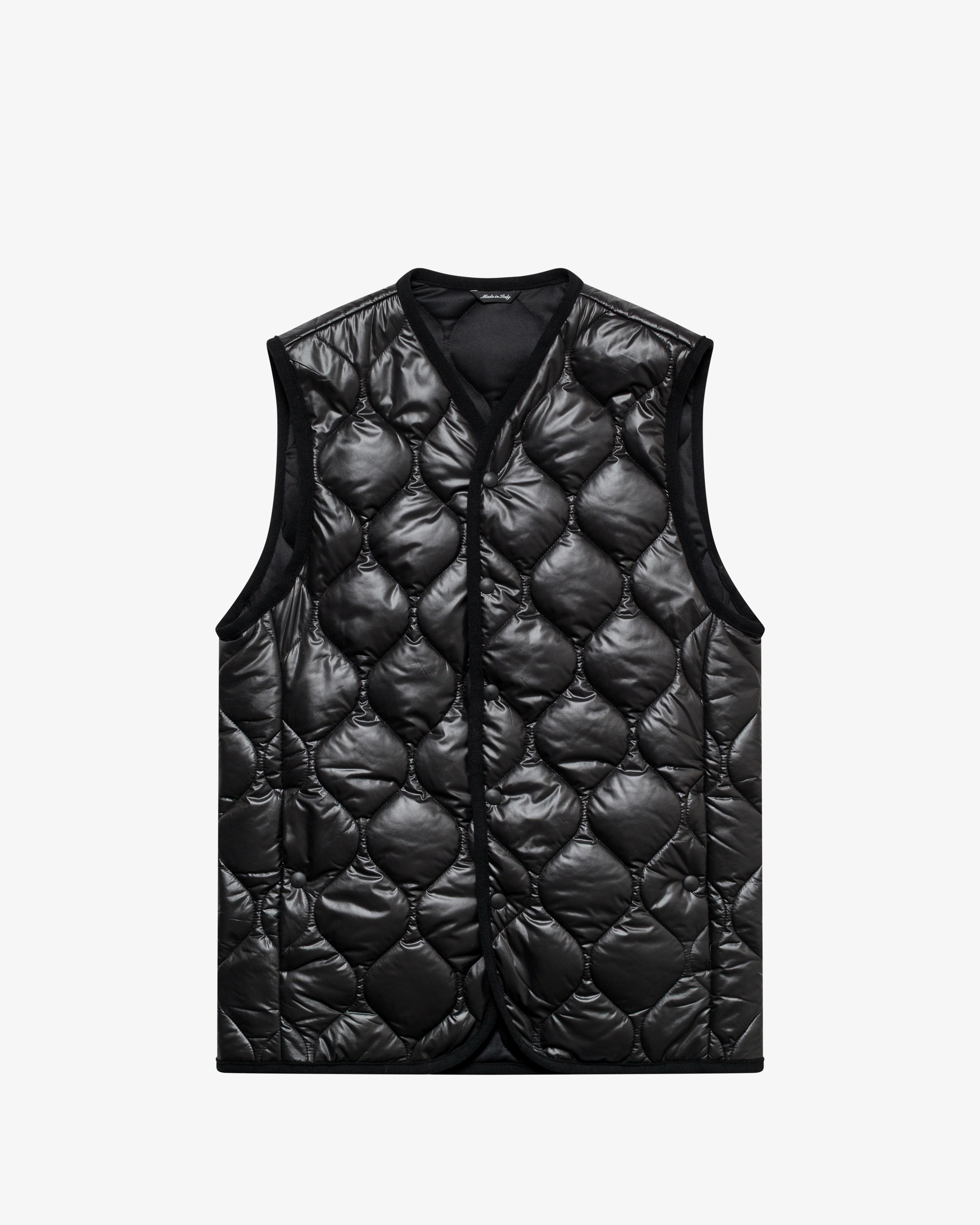 Black nylon vest