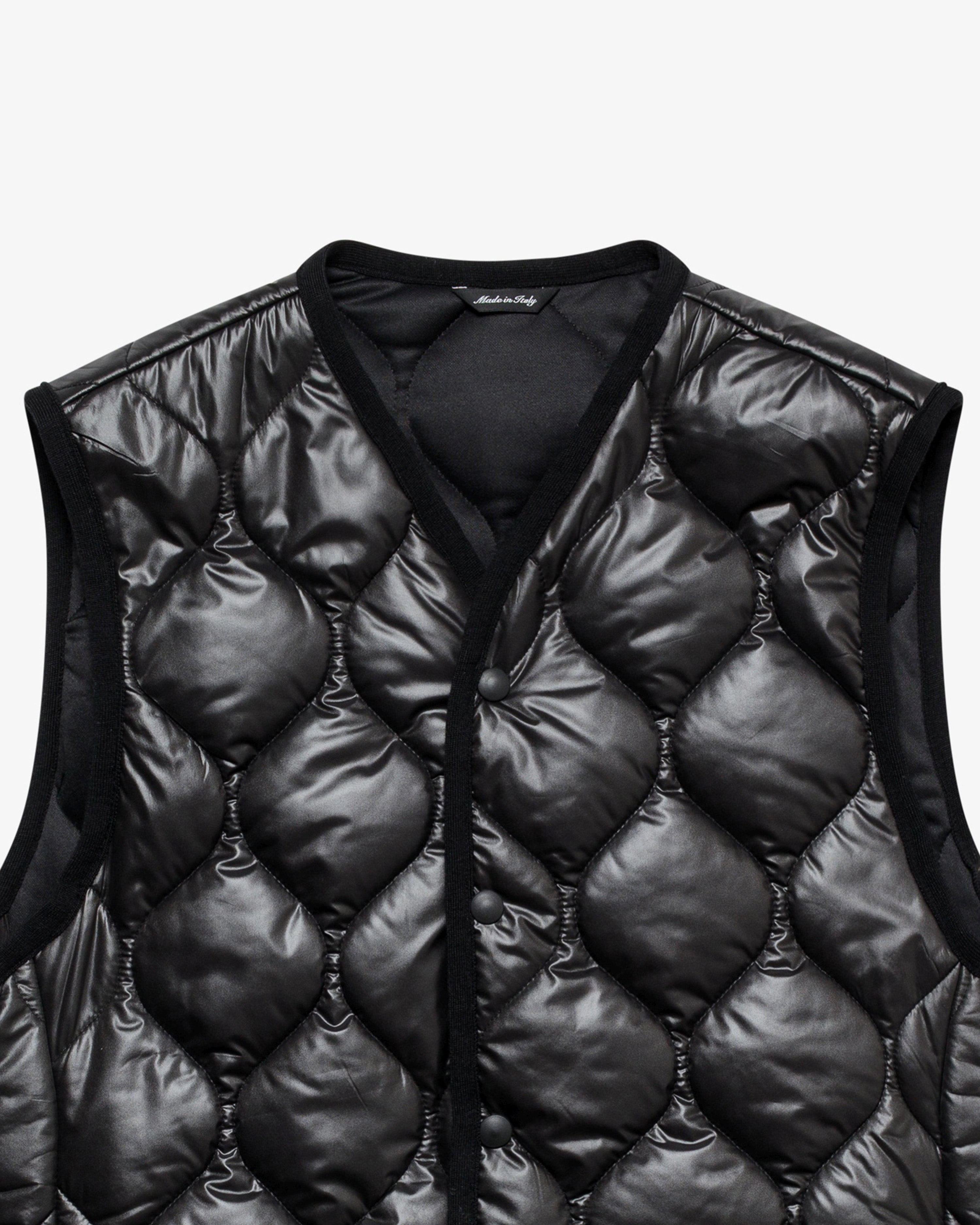 Black nylon vest