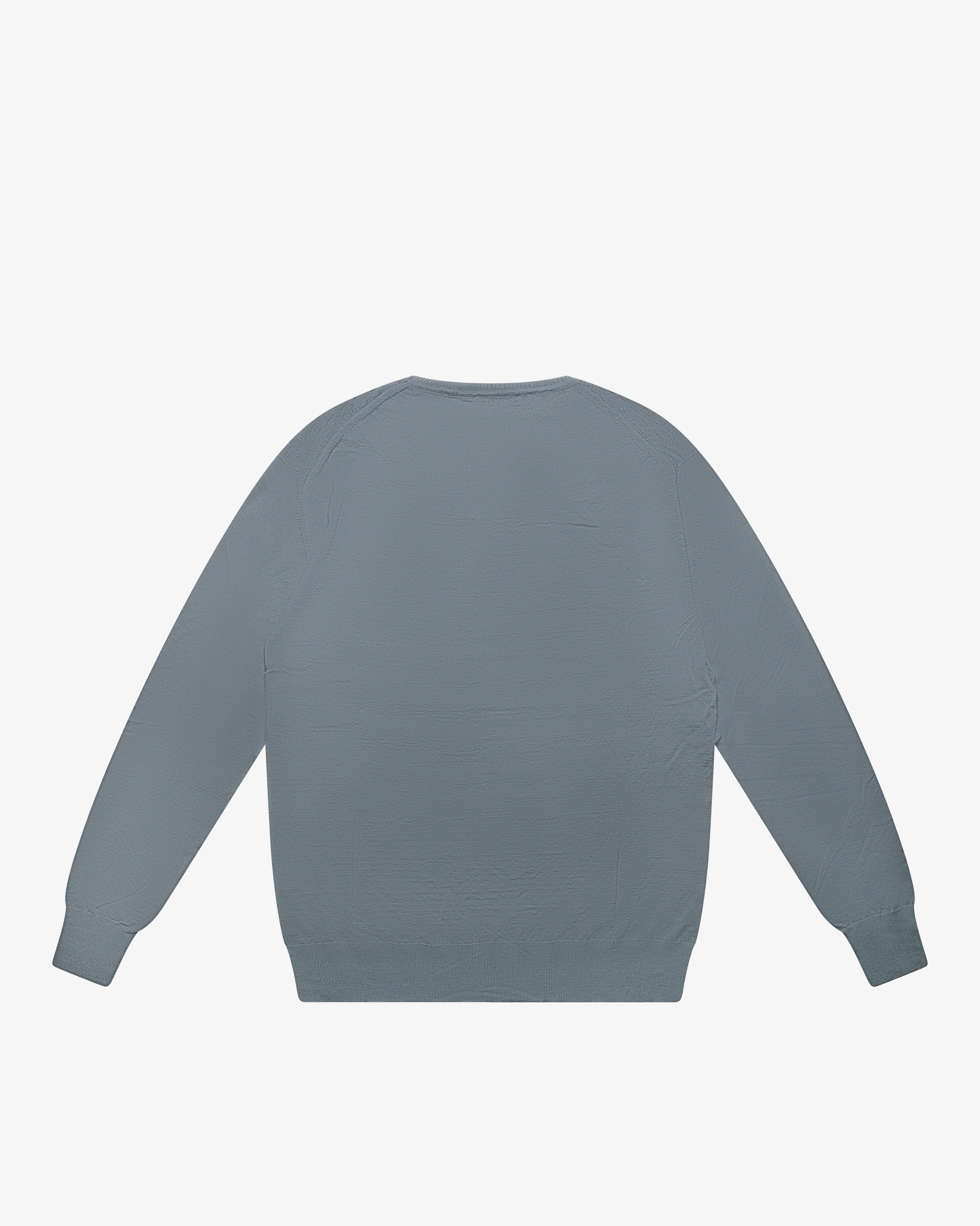 Maglia dolcevita a scacchetti grigio antracite