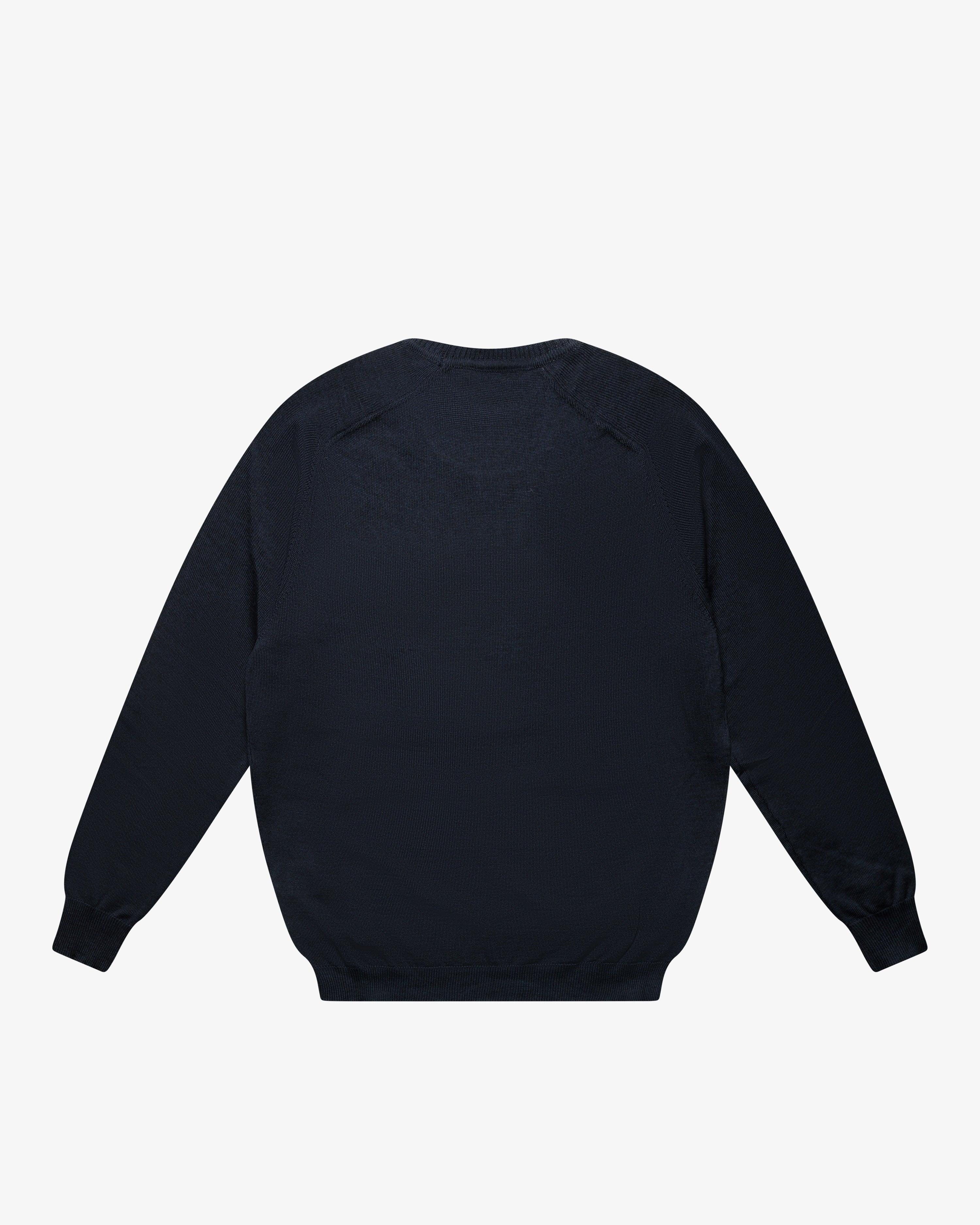 Maglia dolcevita in lana blu slim