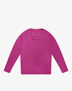 Maglia dolcevita in lana magenta