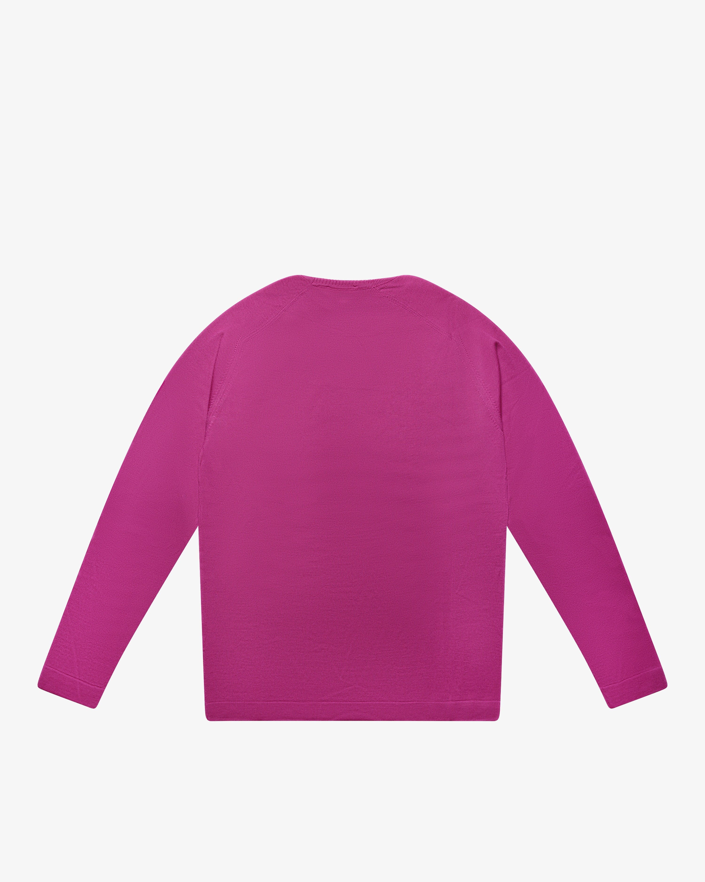 Maglia dolcevita in lana magenta
