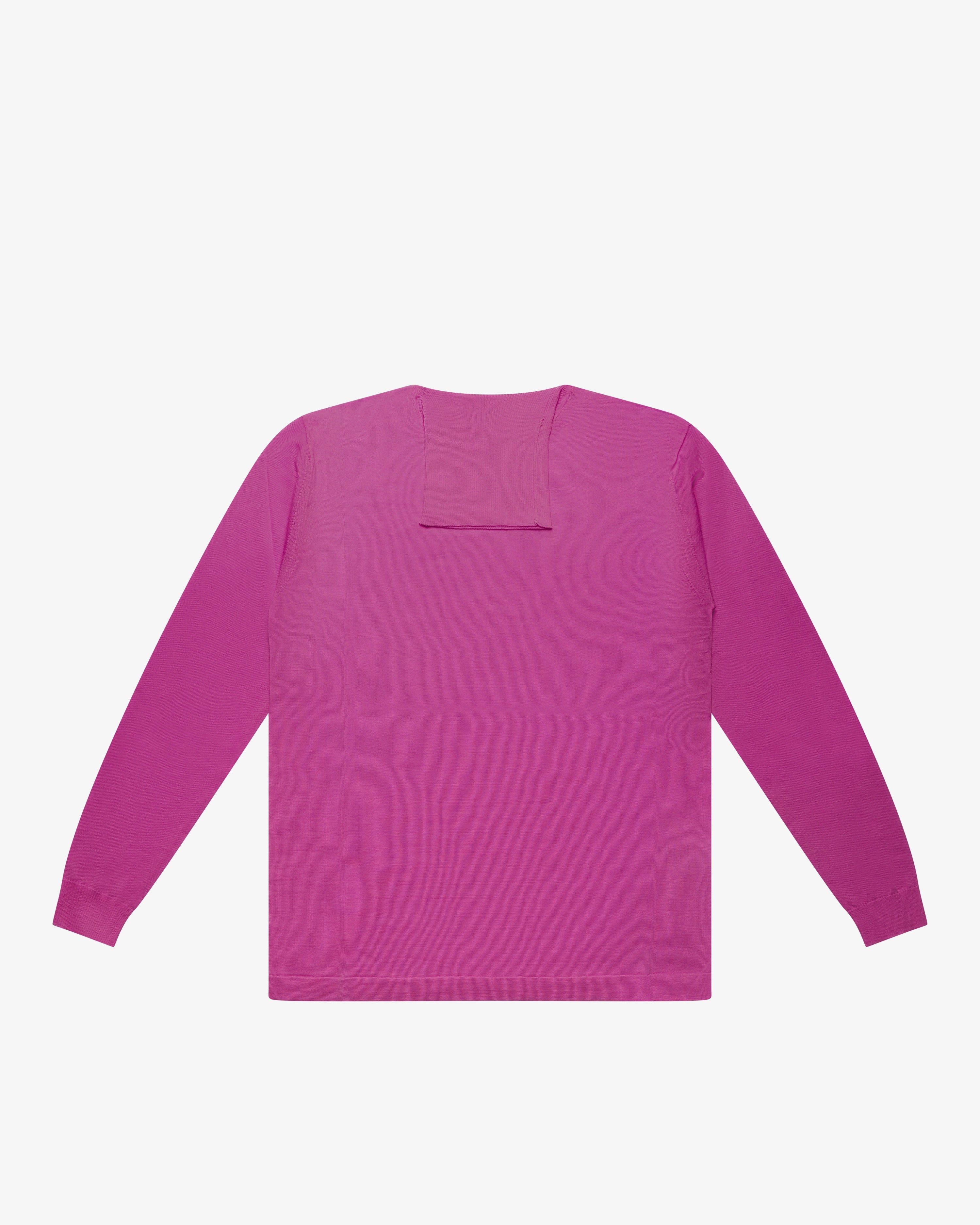 Magenta Wool Turtleneck Sweater