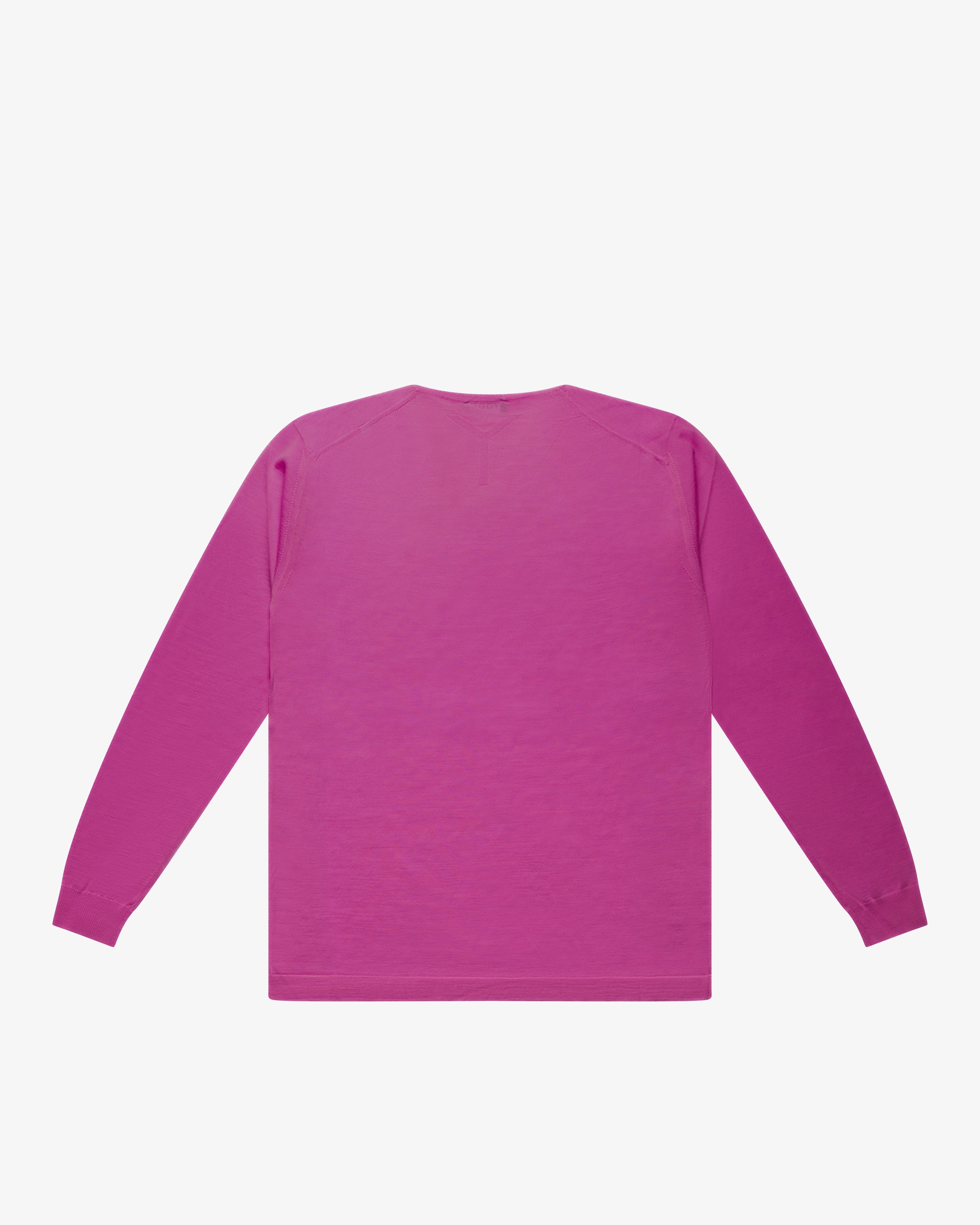 Magenta Wool Turtleneck Sweater