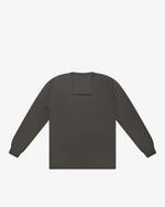 Maglia dolcevita in lana grigio antracite