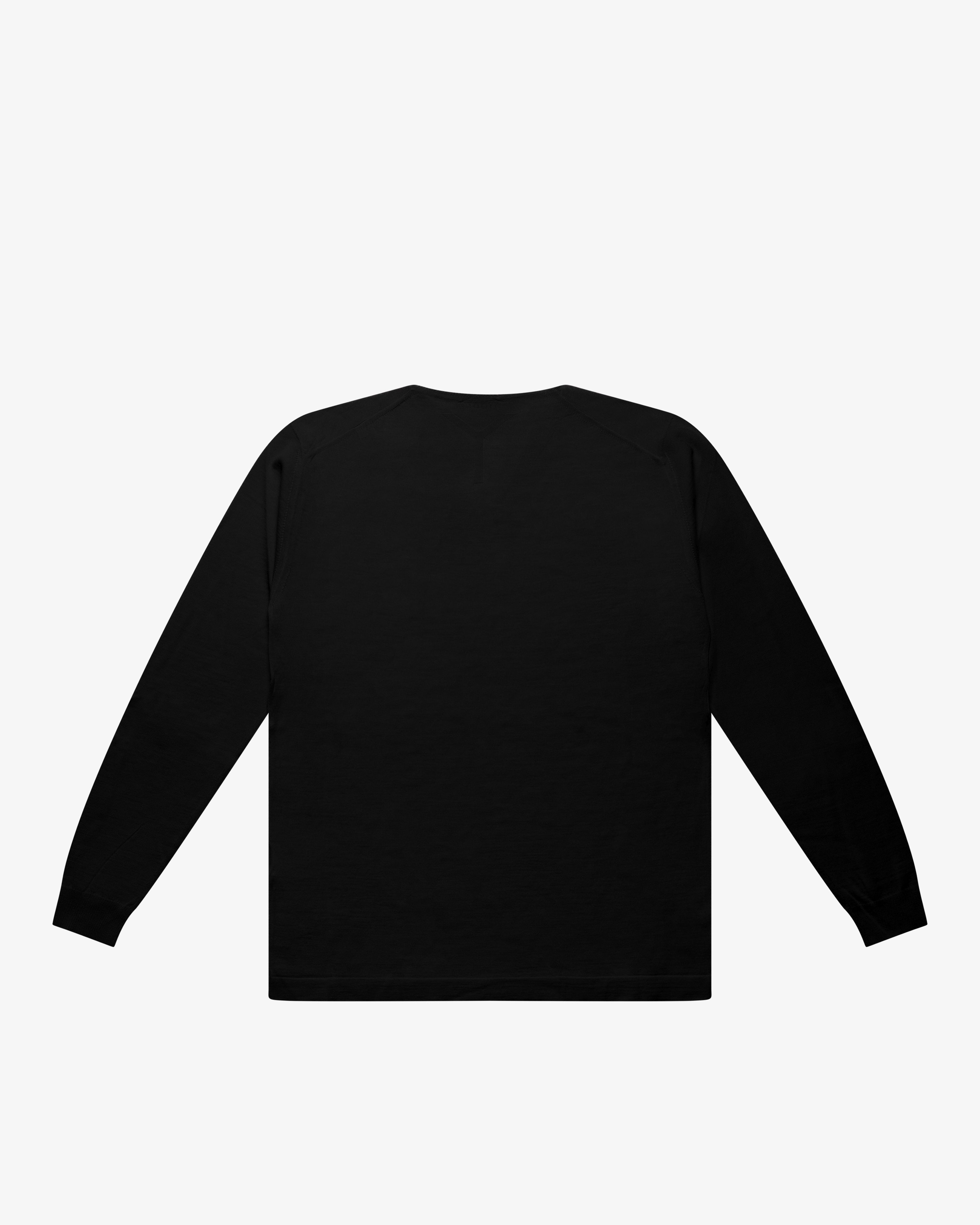 Black Wool Turtleneck Sweater