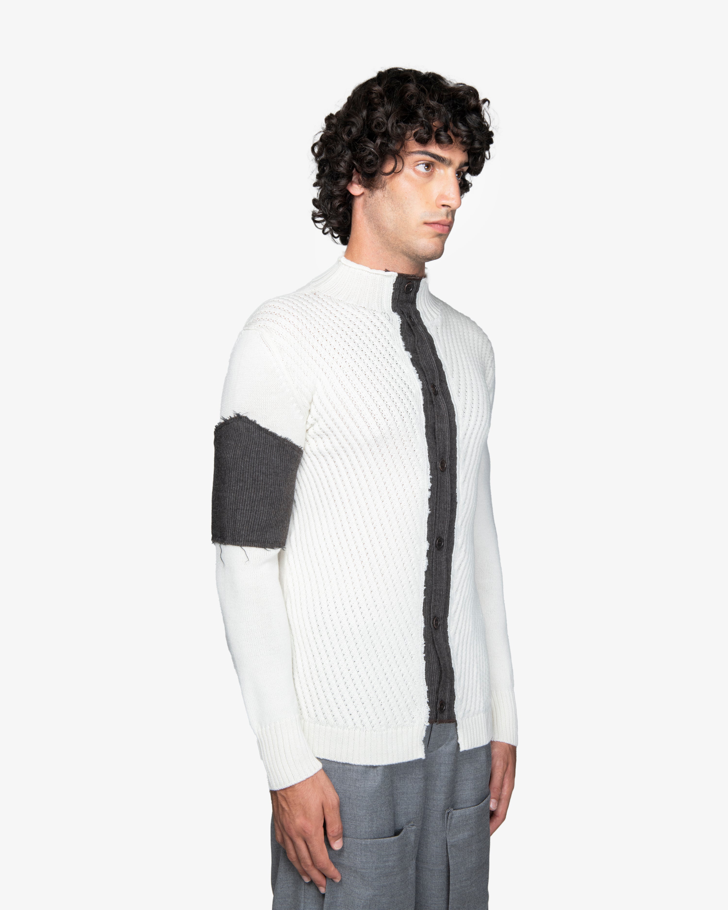Maglia lupetto bianco