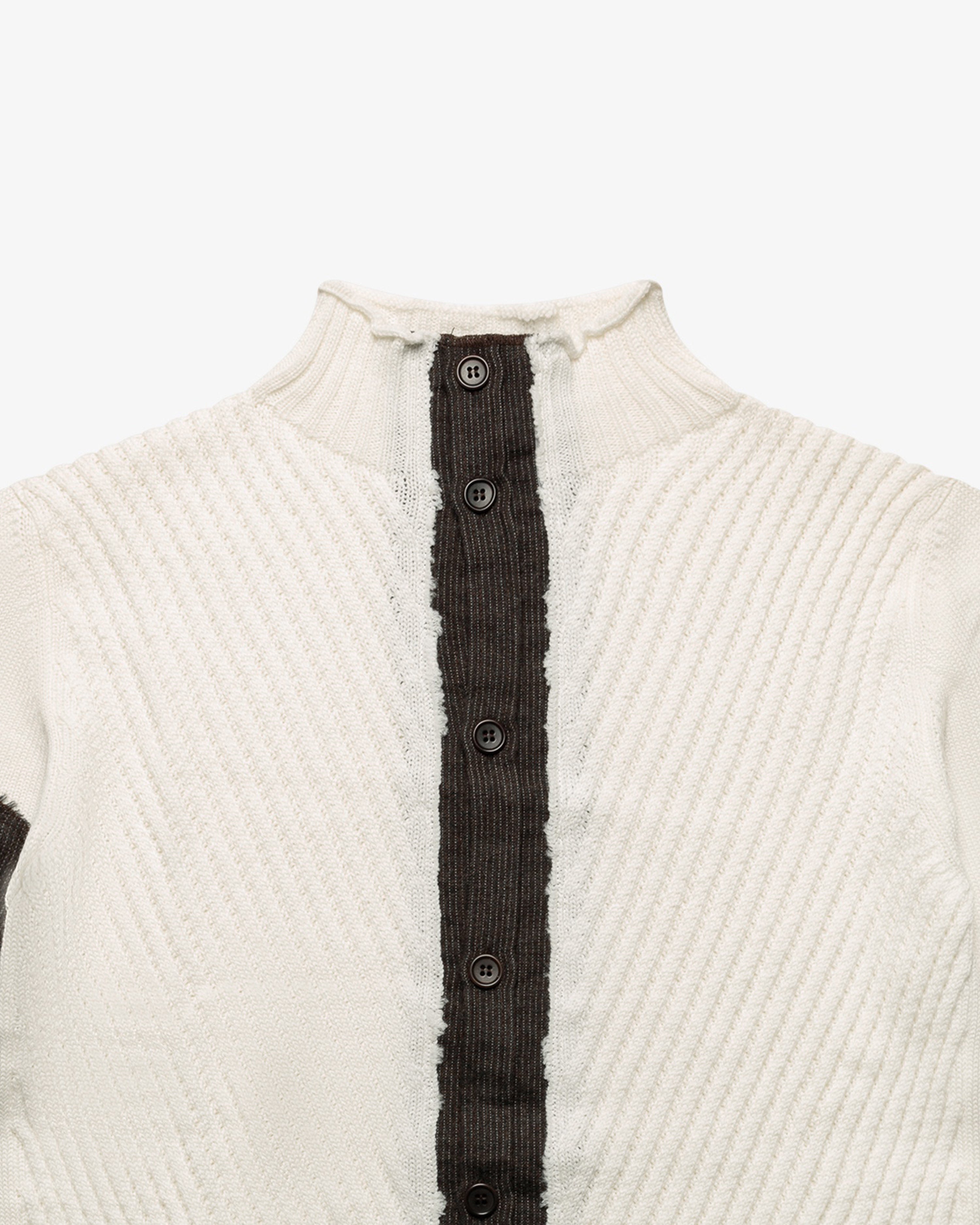 Maglia lupetto bianco