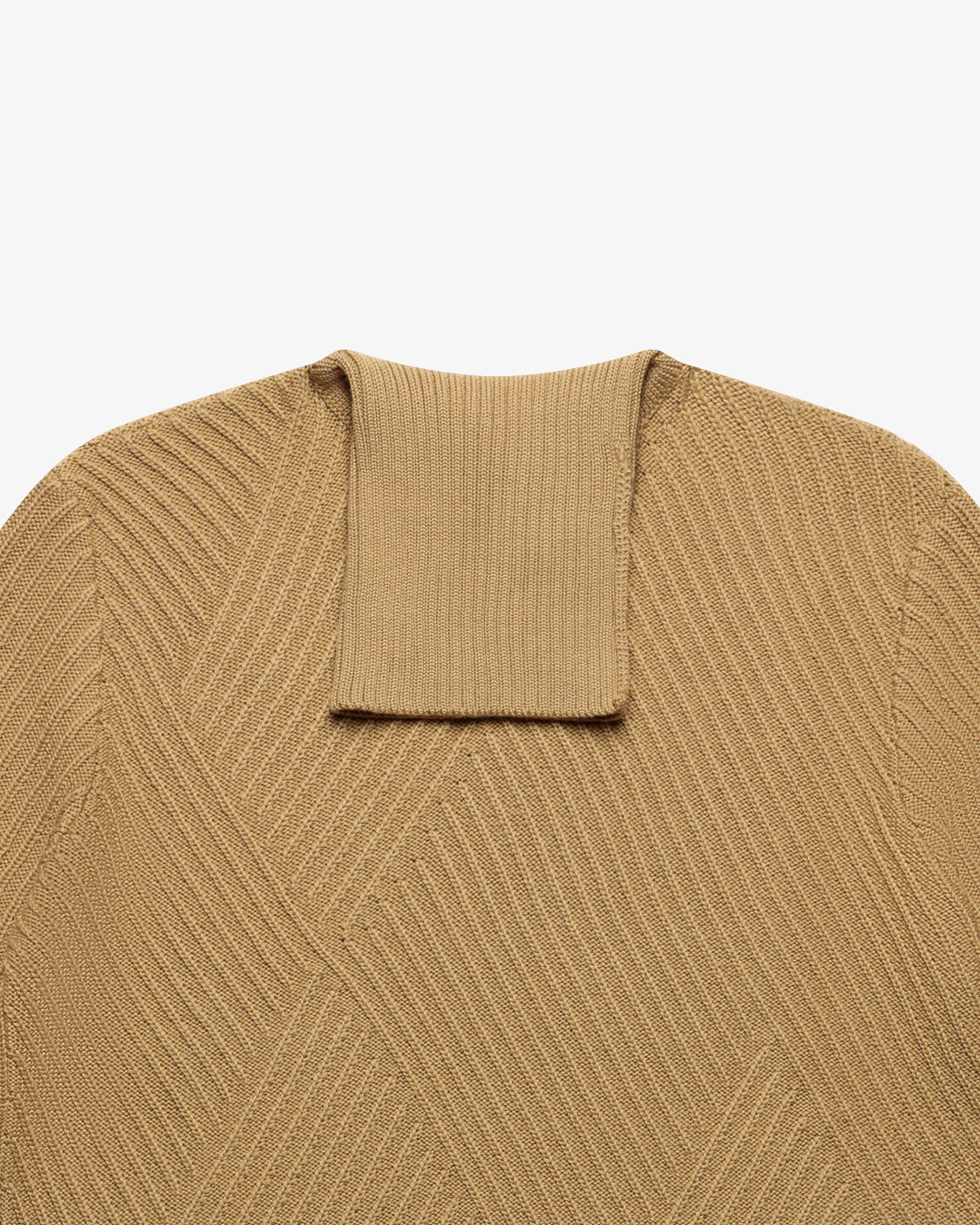 Camel Links Turtleneck Sweater