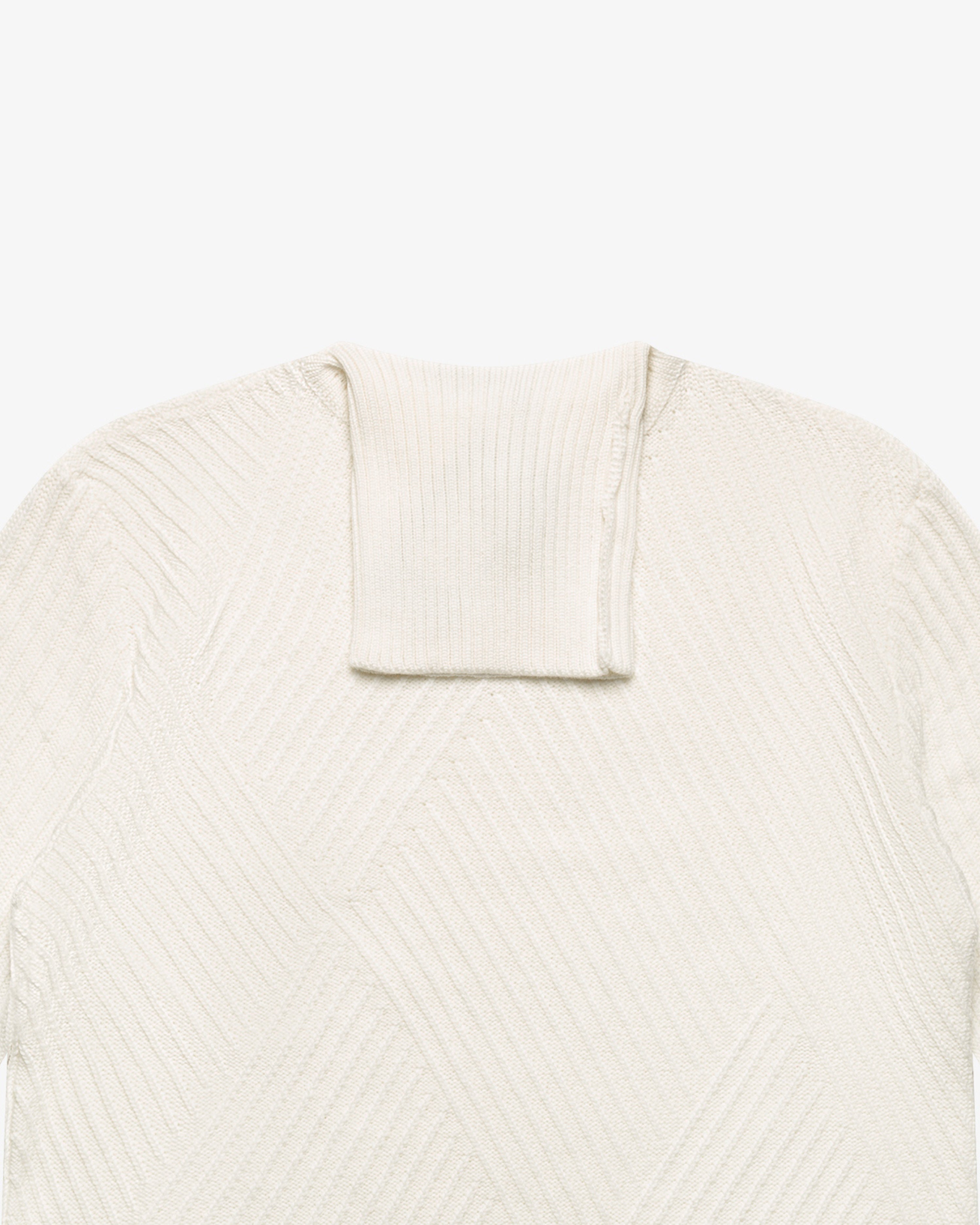 Cream Links Turtleneck Sweater