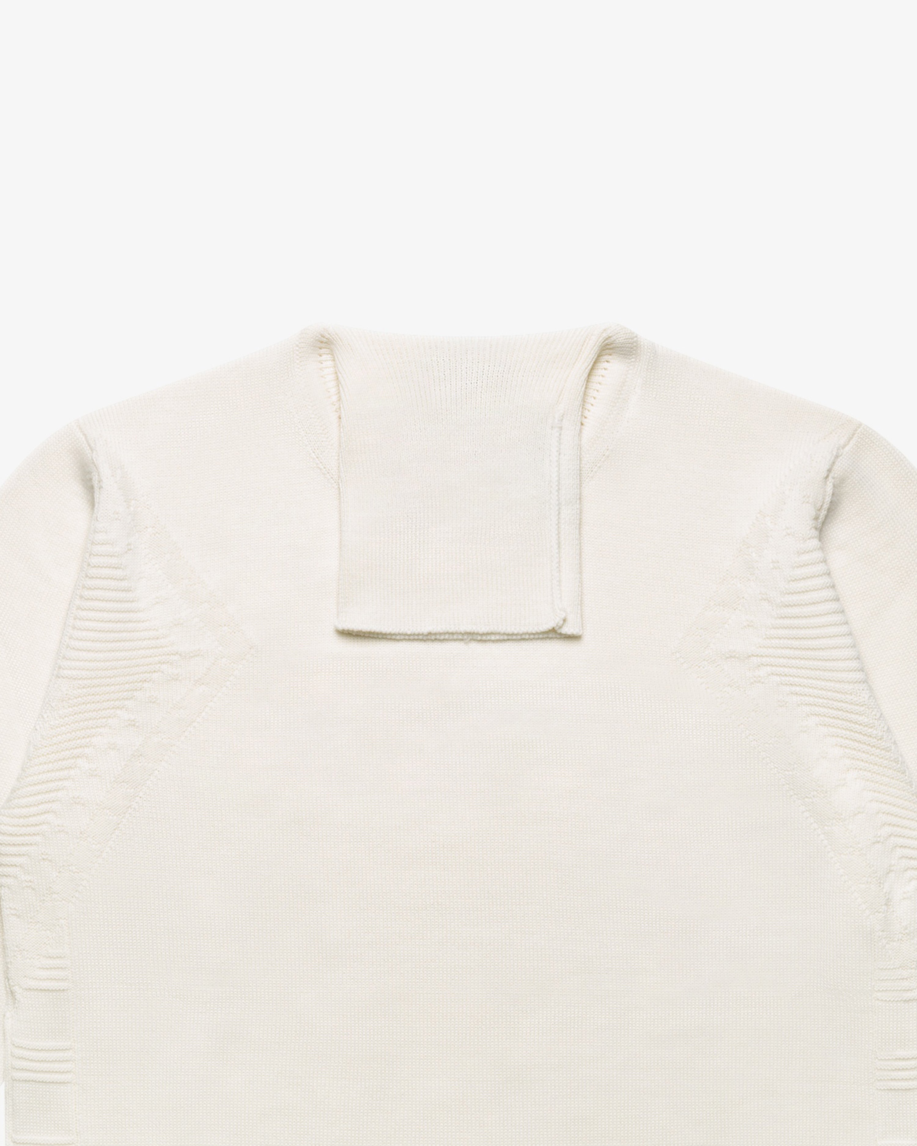 Maglione dolcevita bianco