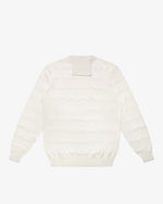 Maglione dolcevita bianco