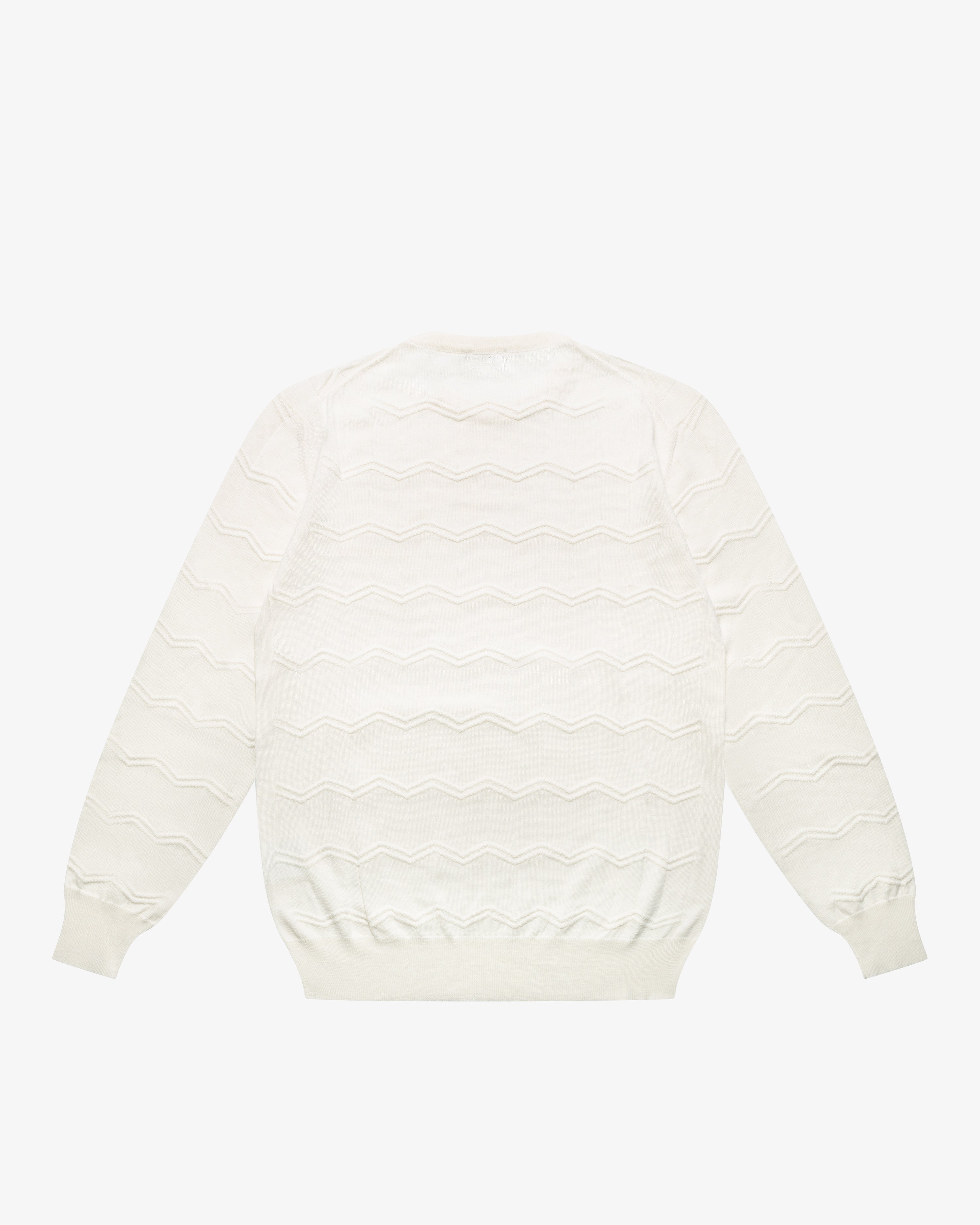 Maglione dolcevita bianco