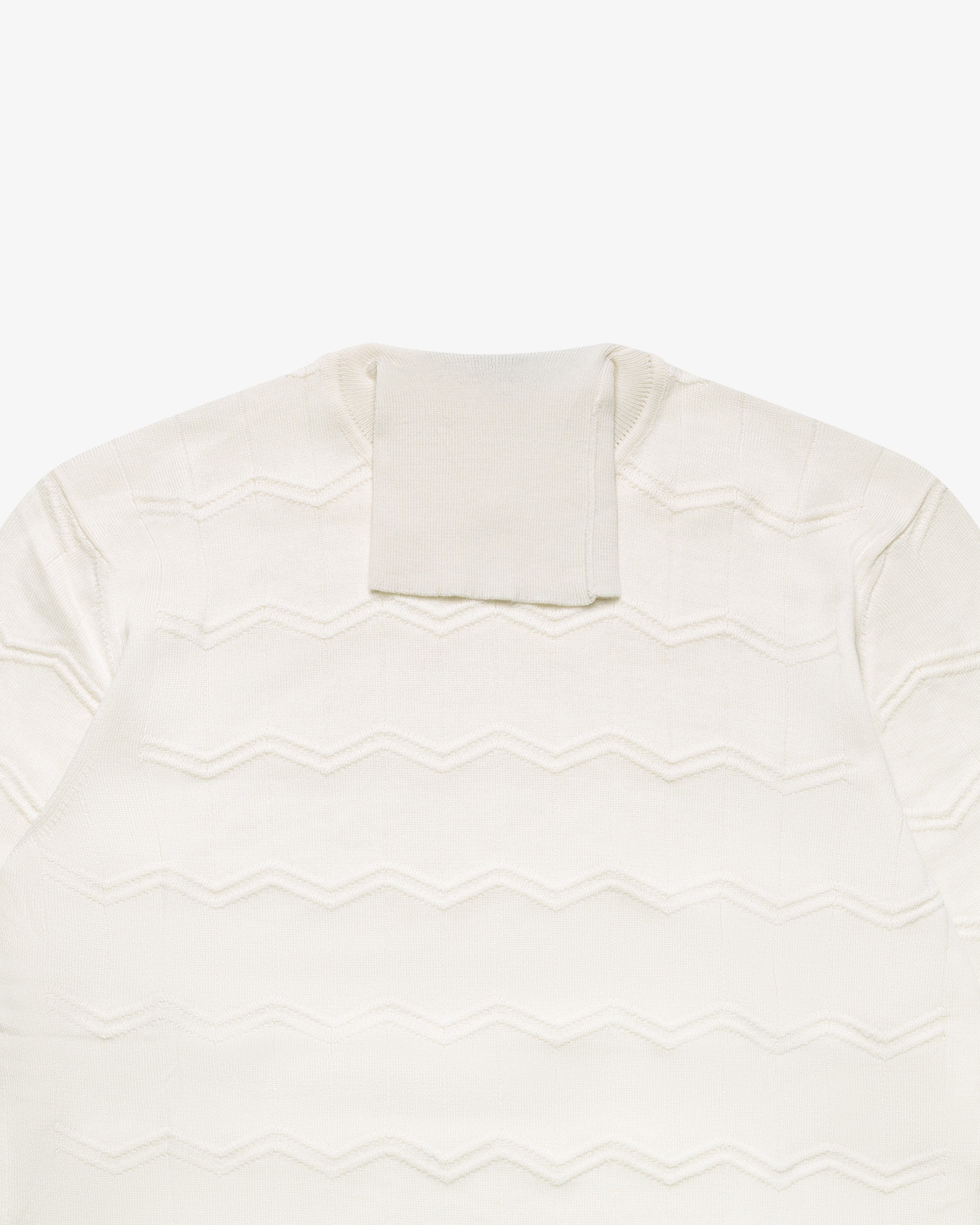 Maglione dolcevita bianco