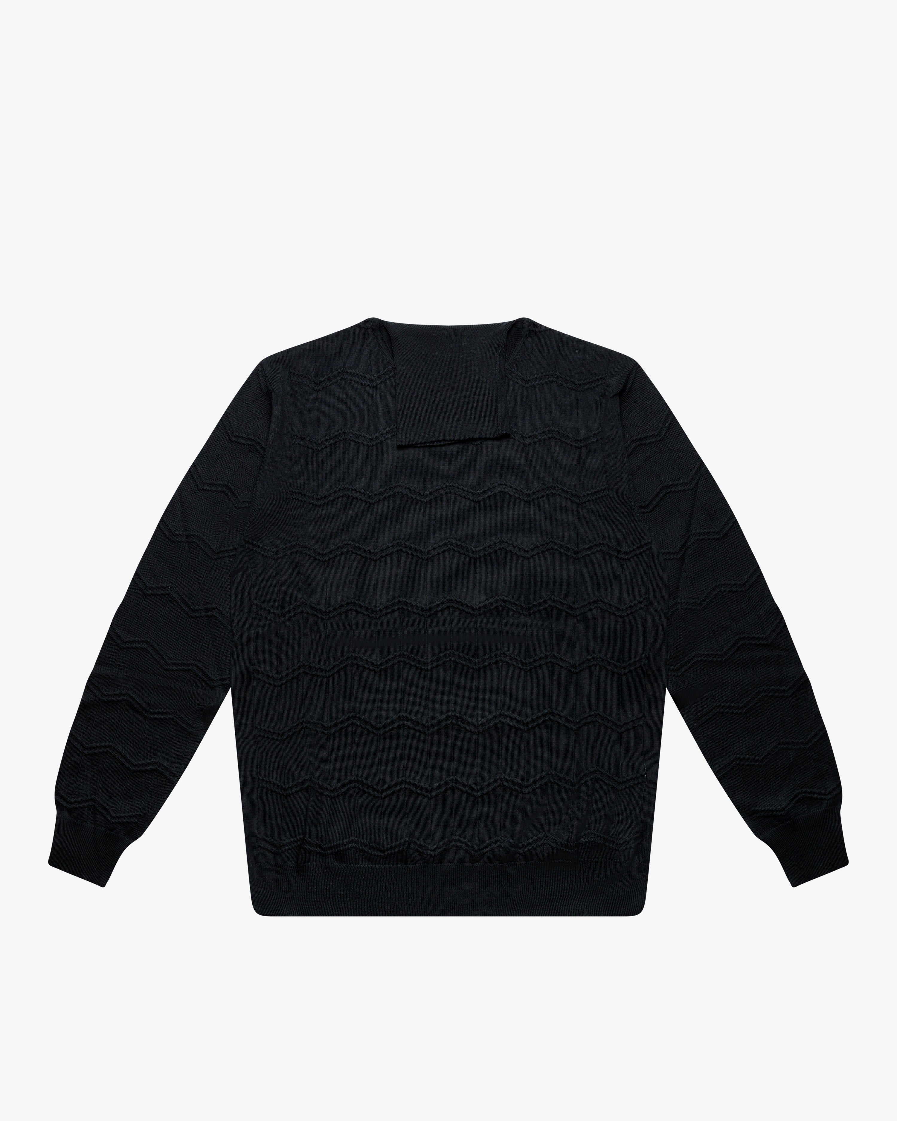 Maglione dolcevita blu