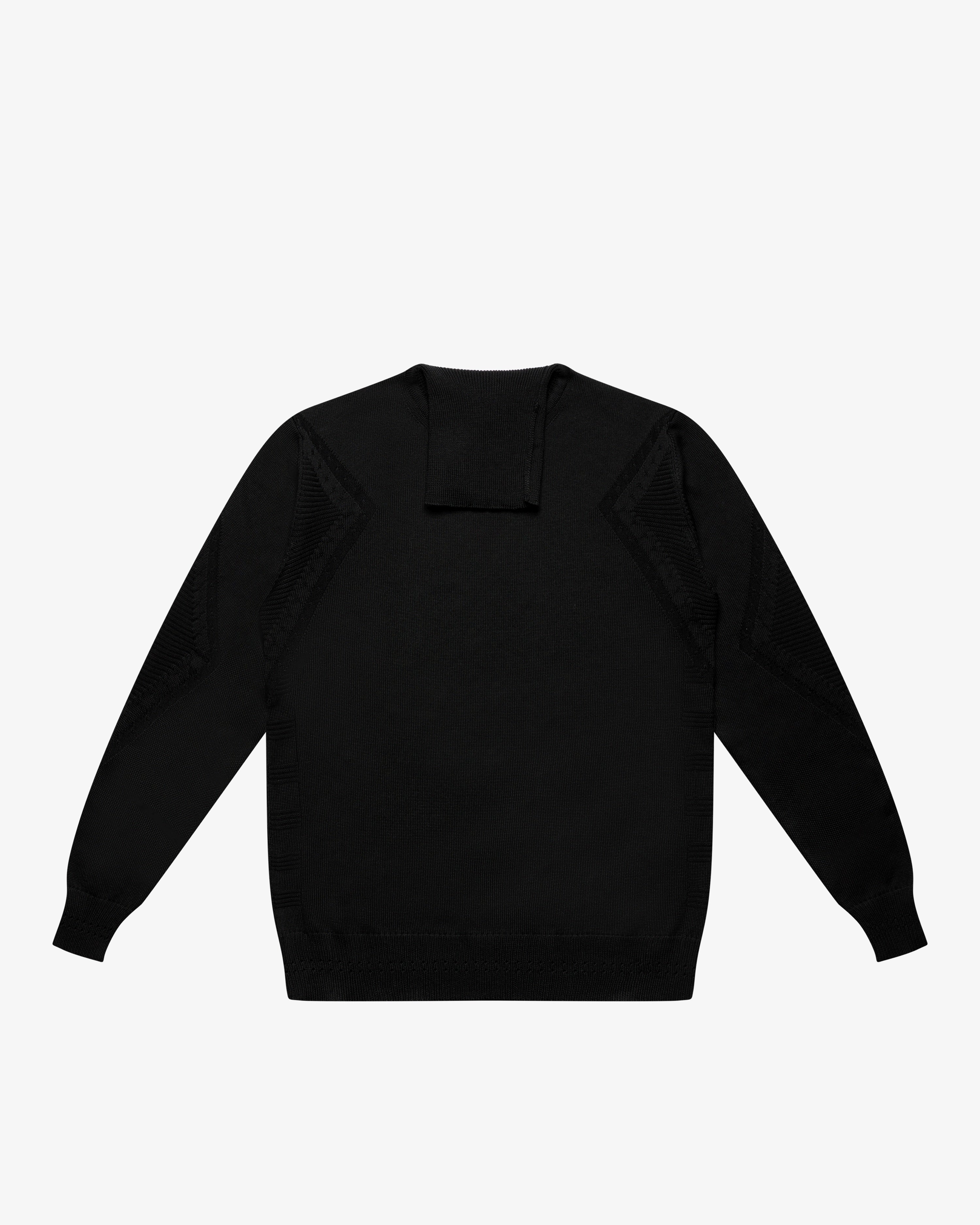 Maglione dolcevita nero