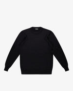 Maglione girocollo blu