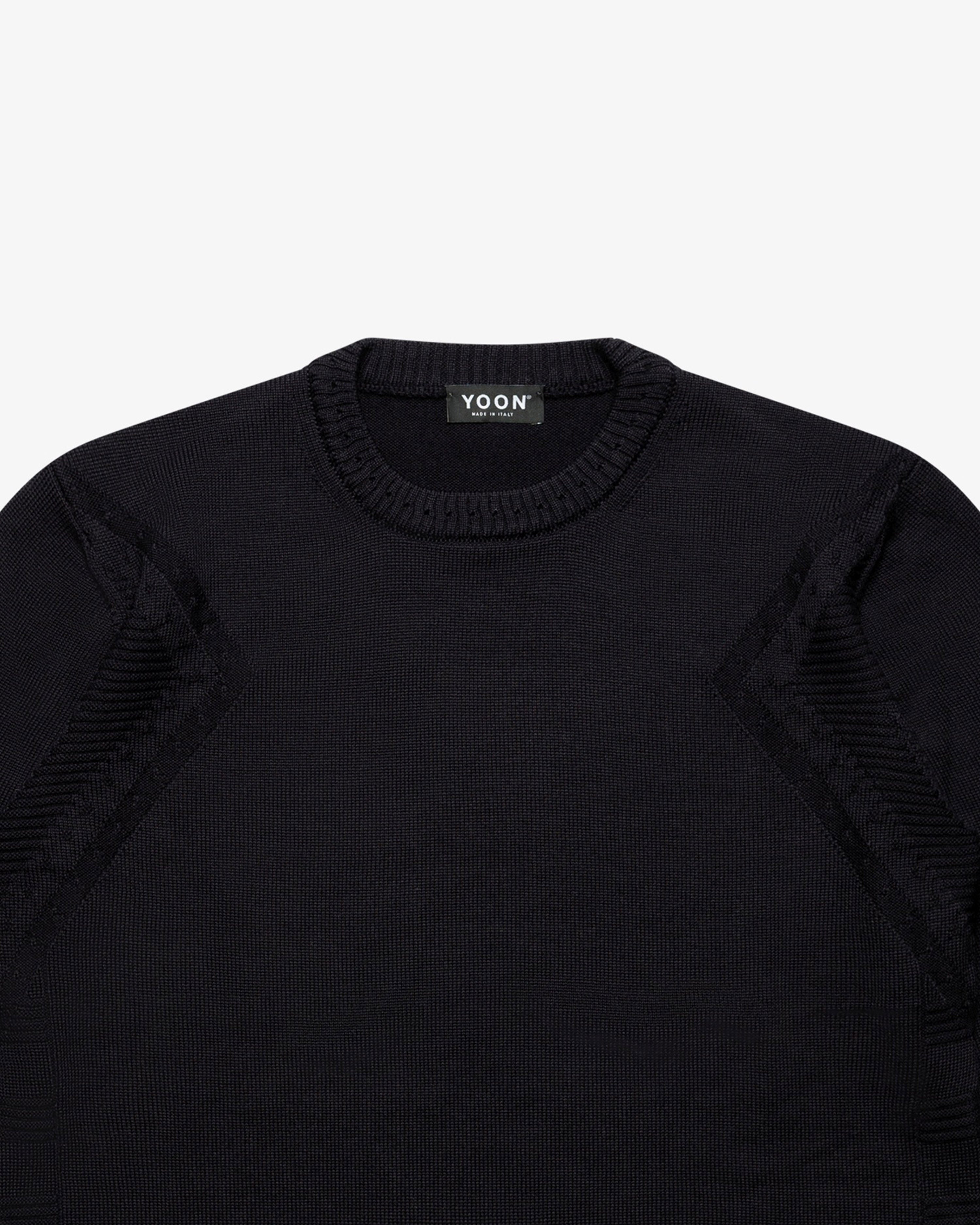 Maglione girocollo blu