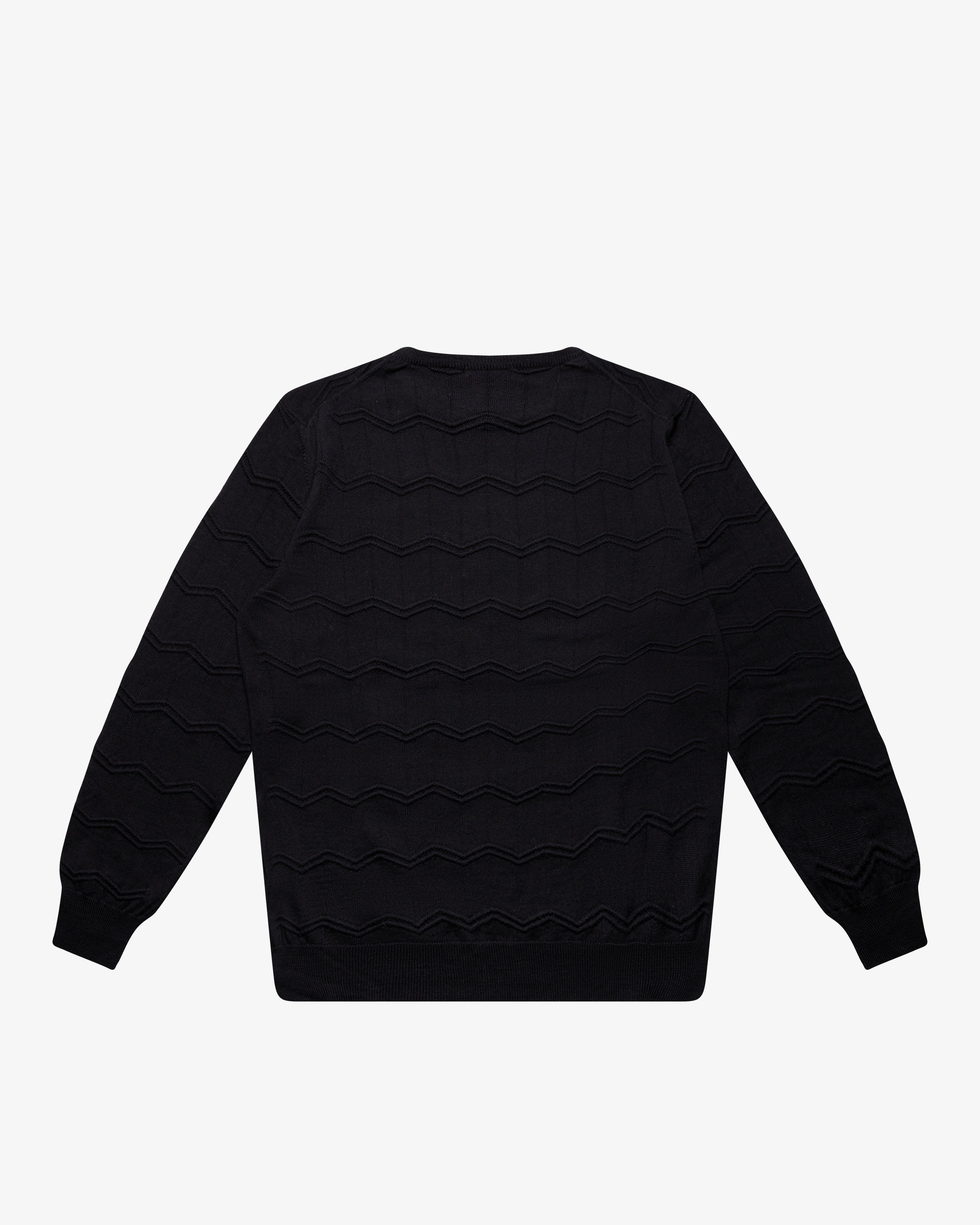 Maglione girocollo blu