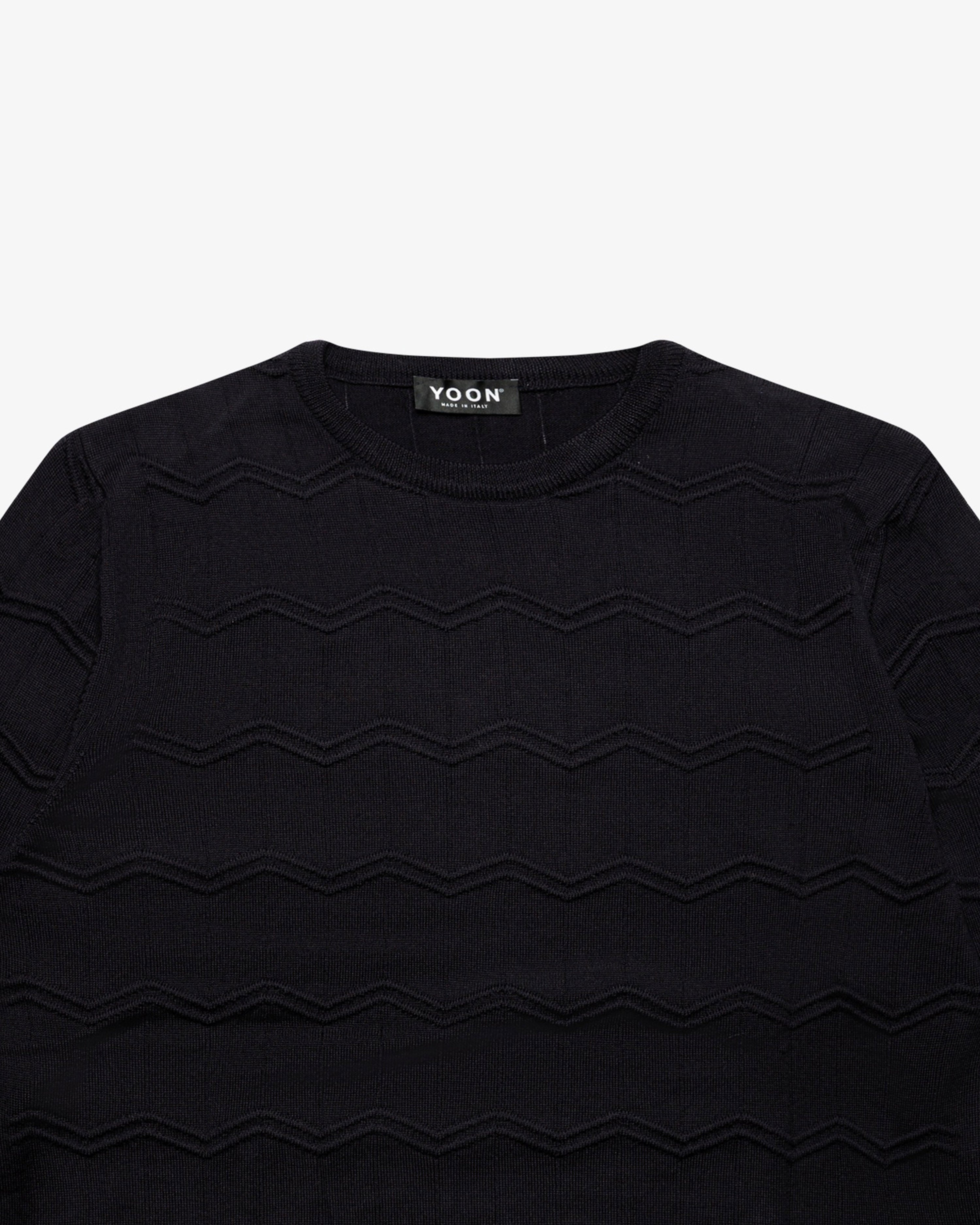 Maglione girocollo blu