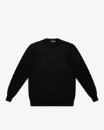 Maglione girocollo nero