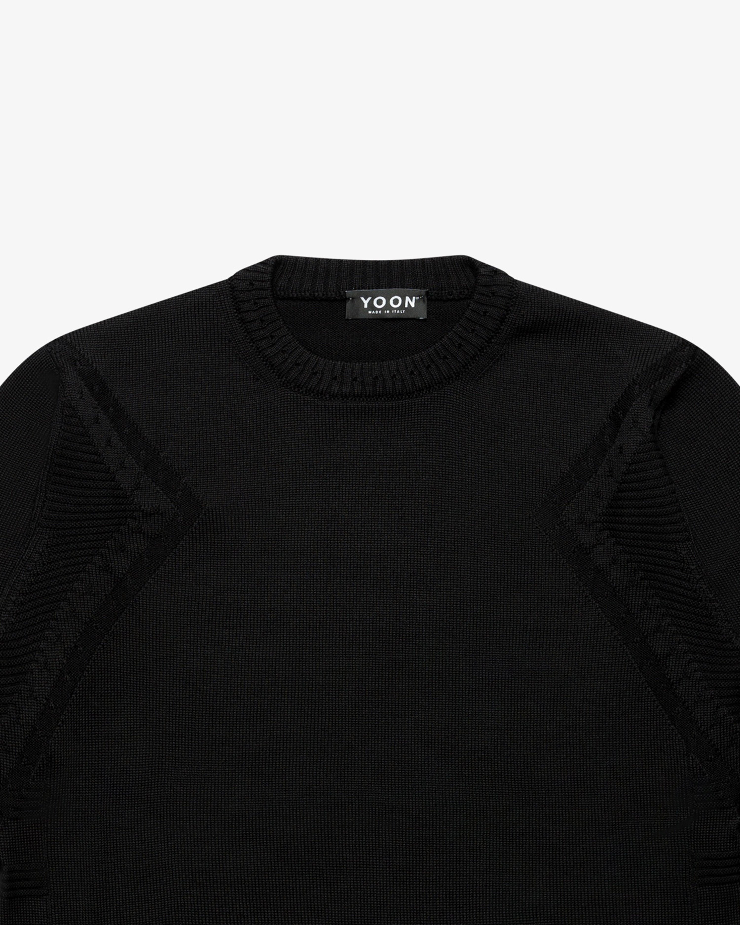 Maglione girocollo nero